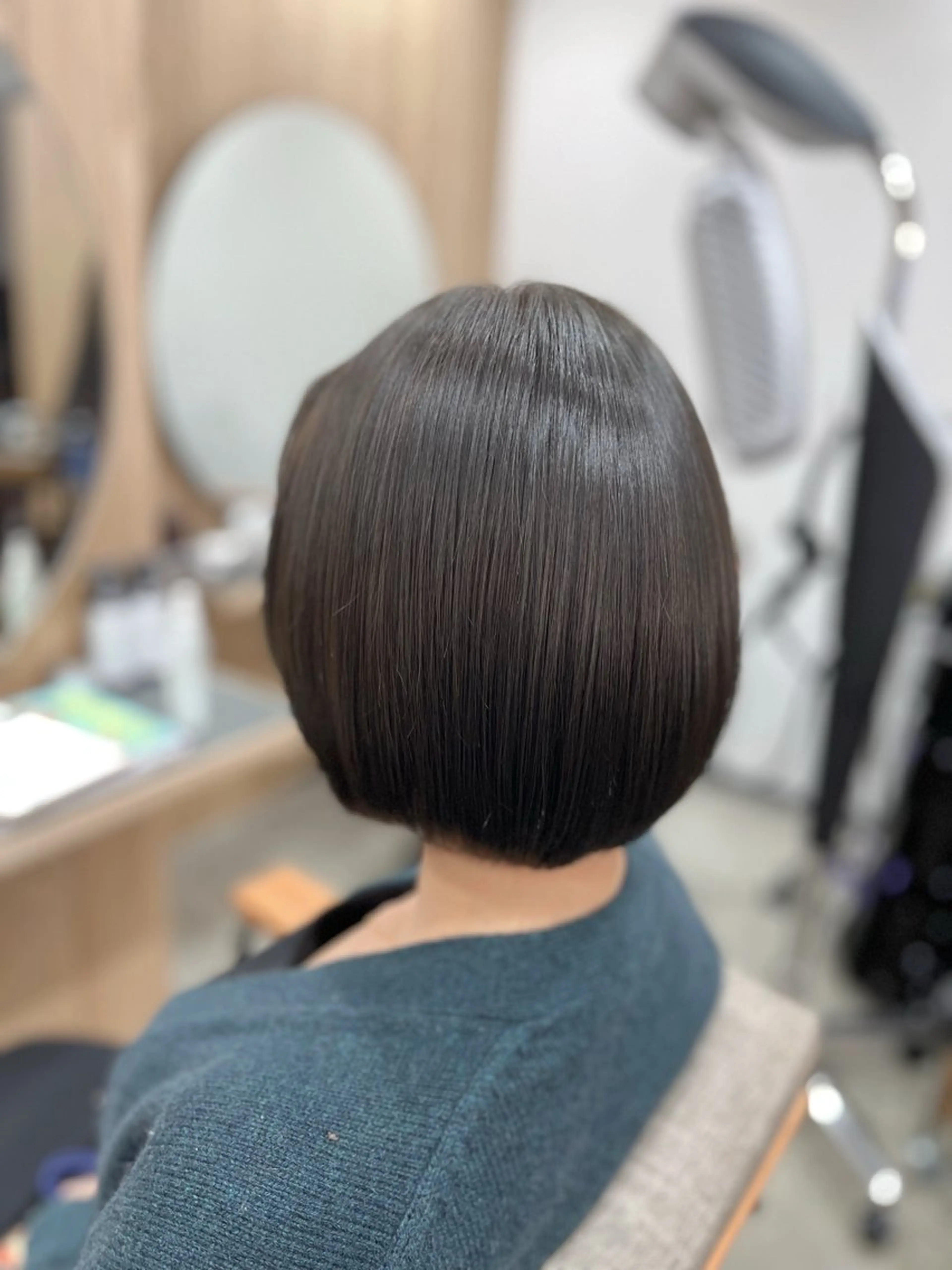ショート カラー グレージュ オリーブグレージュ オリーブグレー ヘアカラー トリートメント 髪質改善/艶髪🫧 ｼｽﾞｸ🦥🌿のヘアスタイル