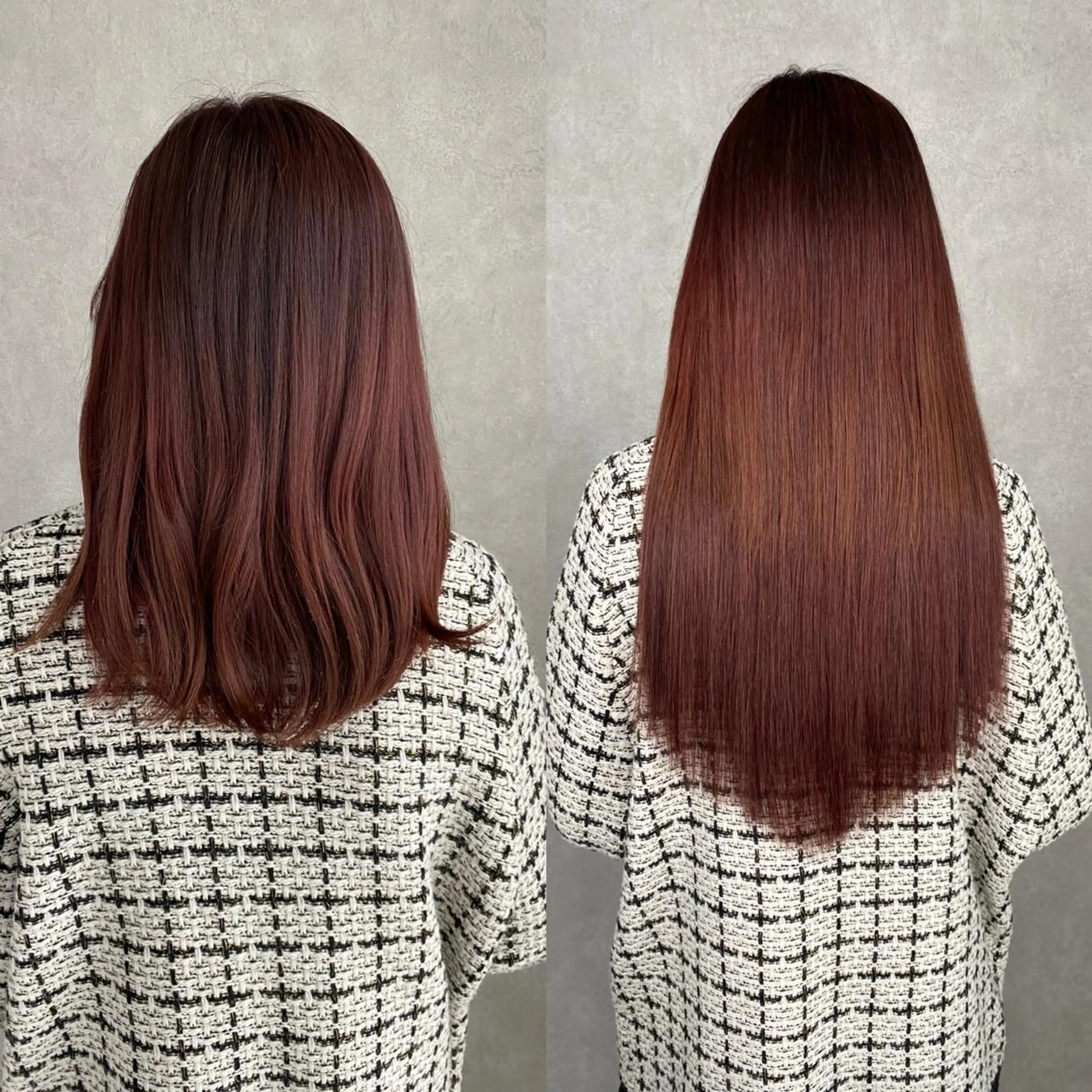 ミディアム シールエクステ エクステ 💎馴染むエクステ× TOMO💎のヘアスタイル