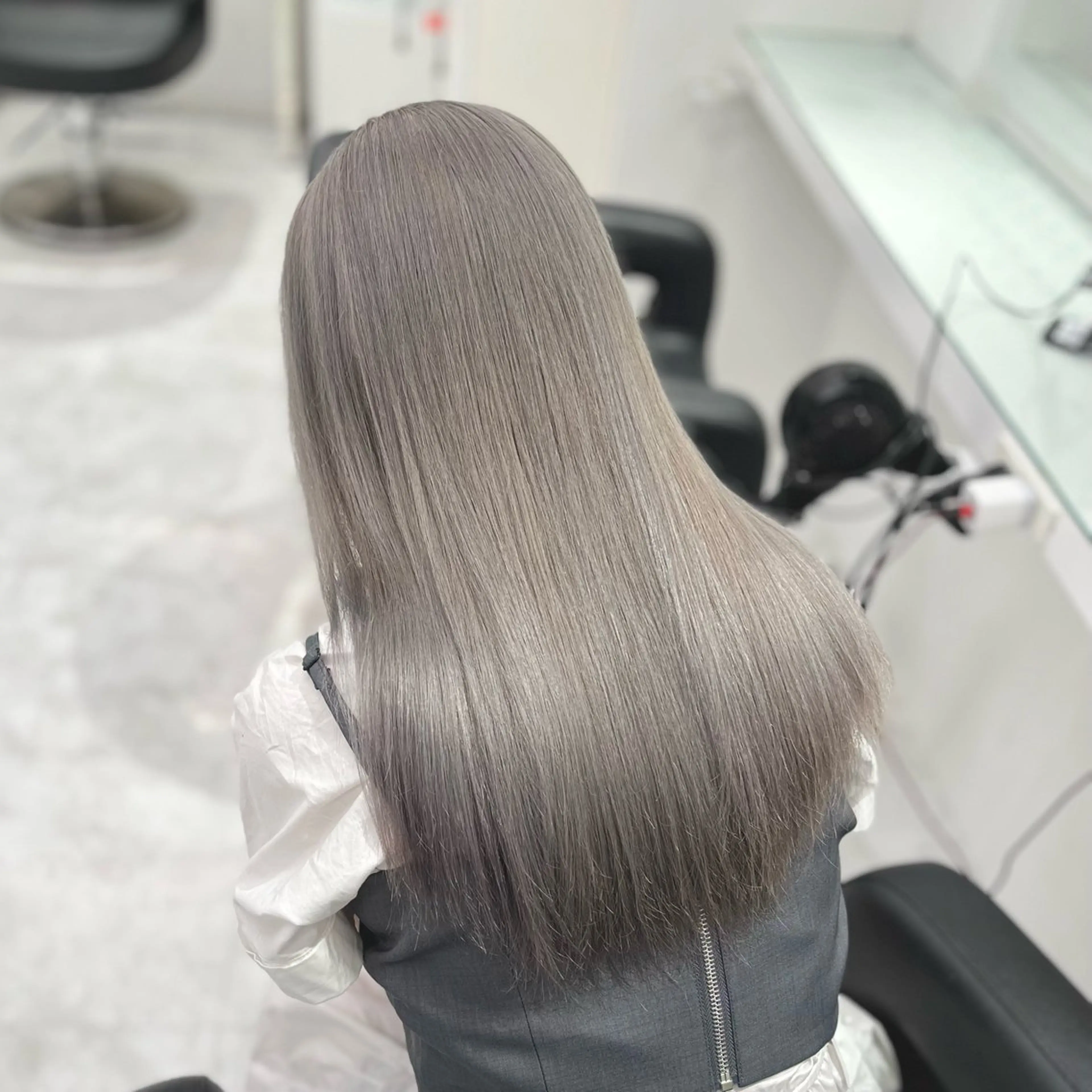 ロング カラー パーマ ヘアアレンジ メンズ ヘアカラー ♡ 𝐑𝐈𝐎♡のヘアスタイル