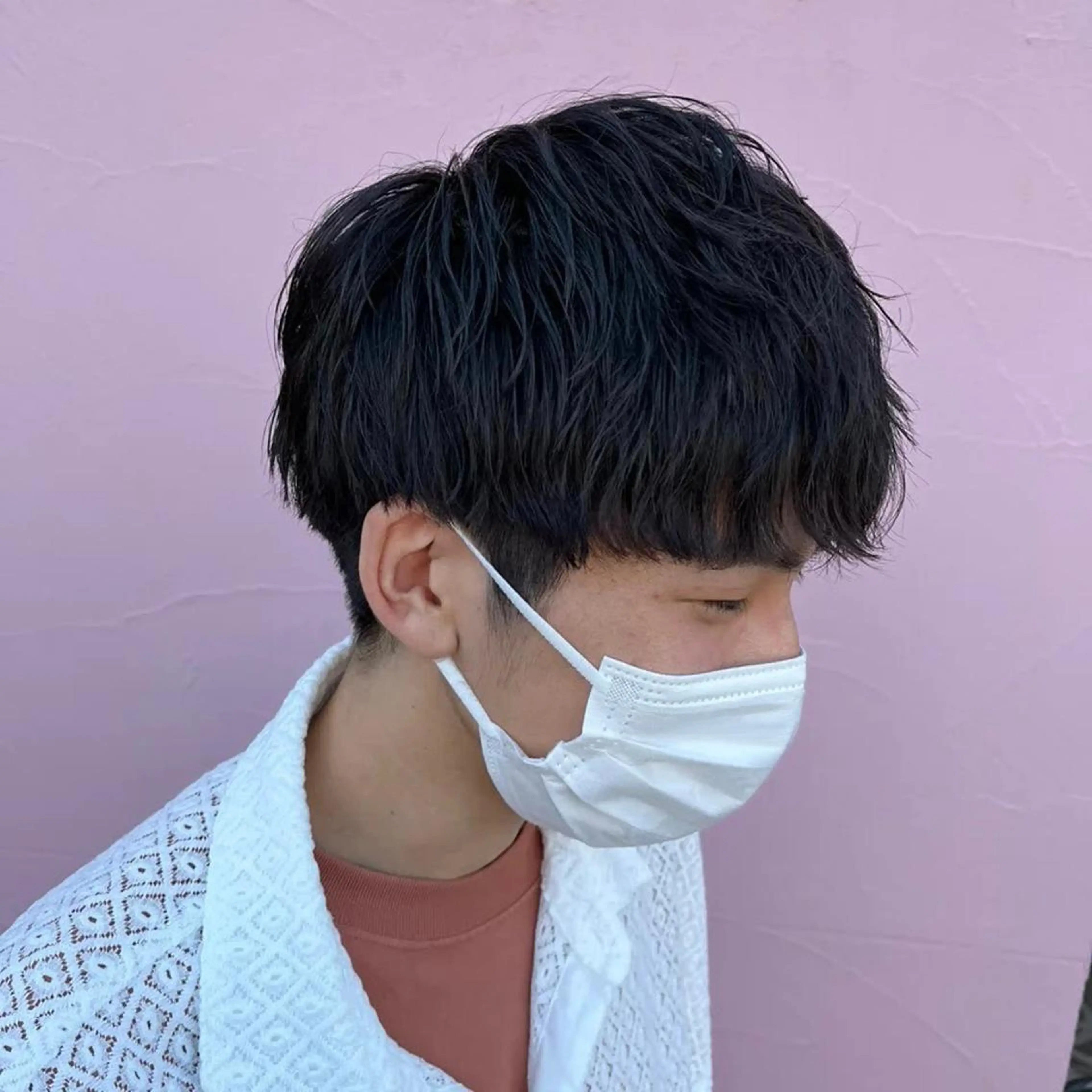 パーマ メンズ メンズパーマ ♡ナナコ♡ レイヤー/艶髪のヘアスタイル