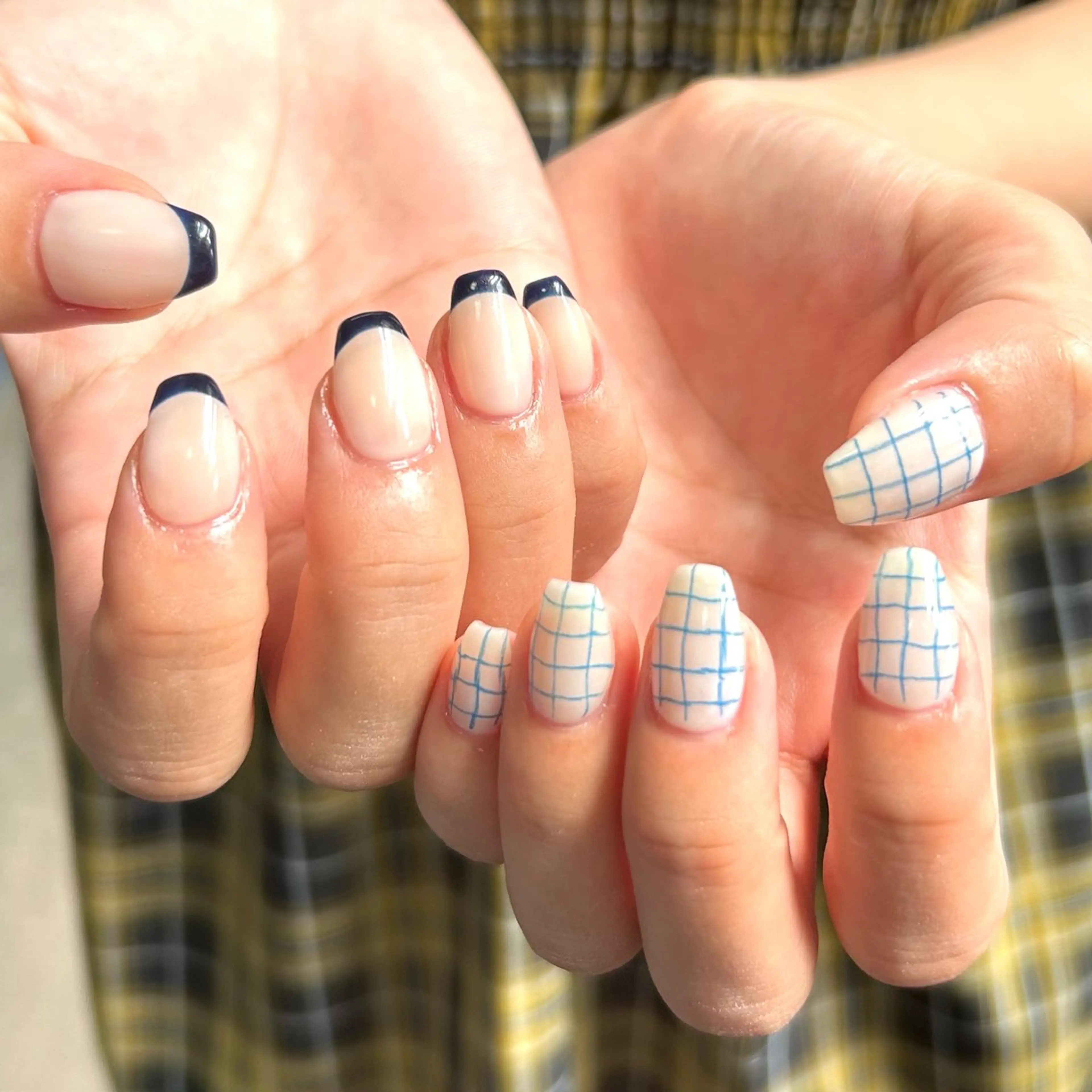 ネイル フレンチネイル shine'an fuka🌿🫧のネイルデザイン