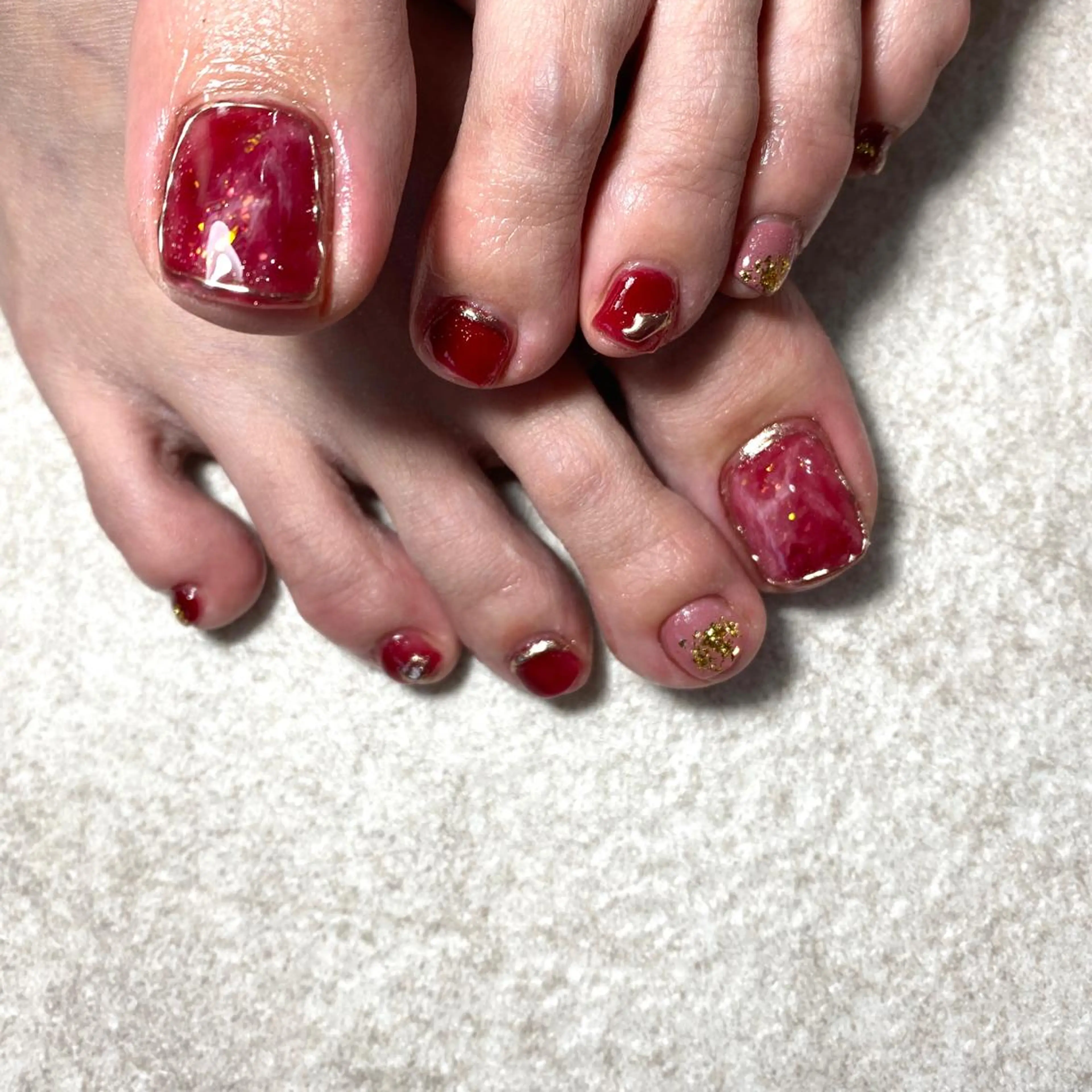 ネイル フットネイル 557 nailのネイルデザイン