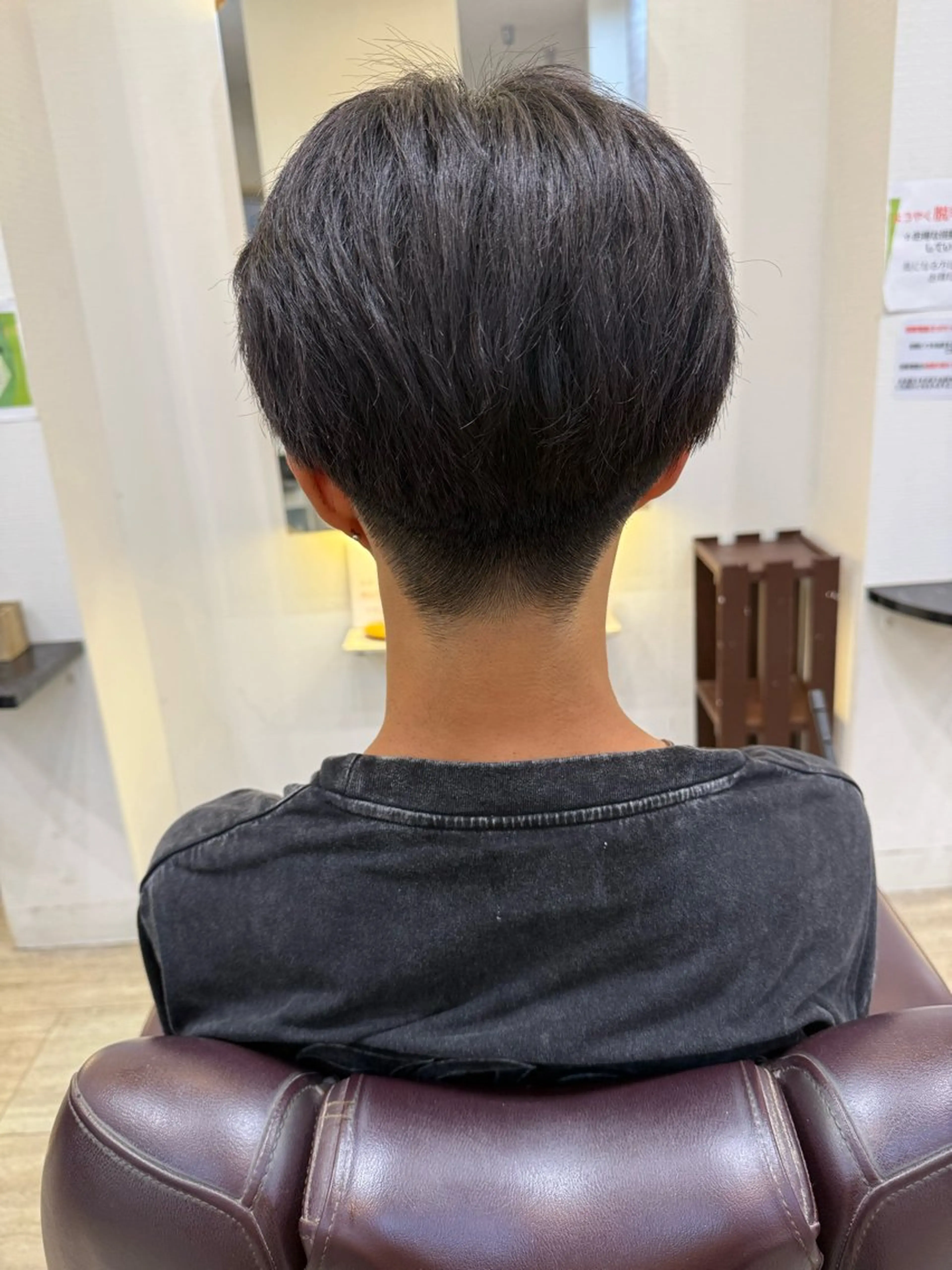 ショート カット 永井 天斗のヘアスタイル