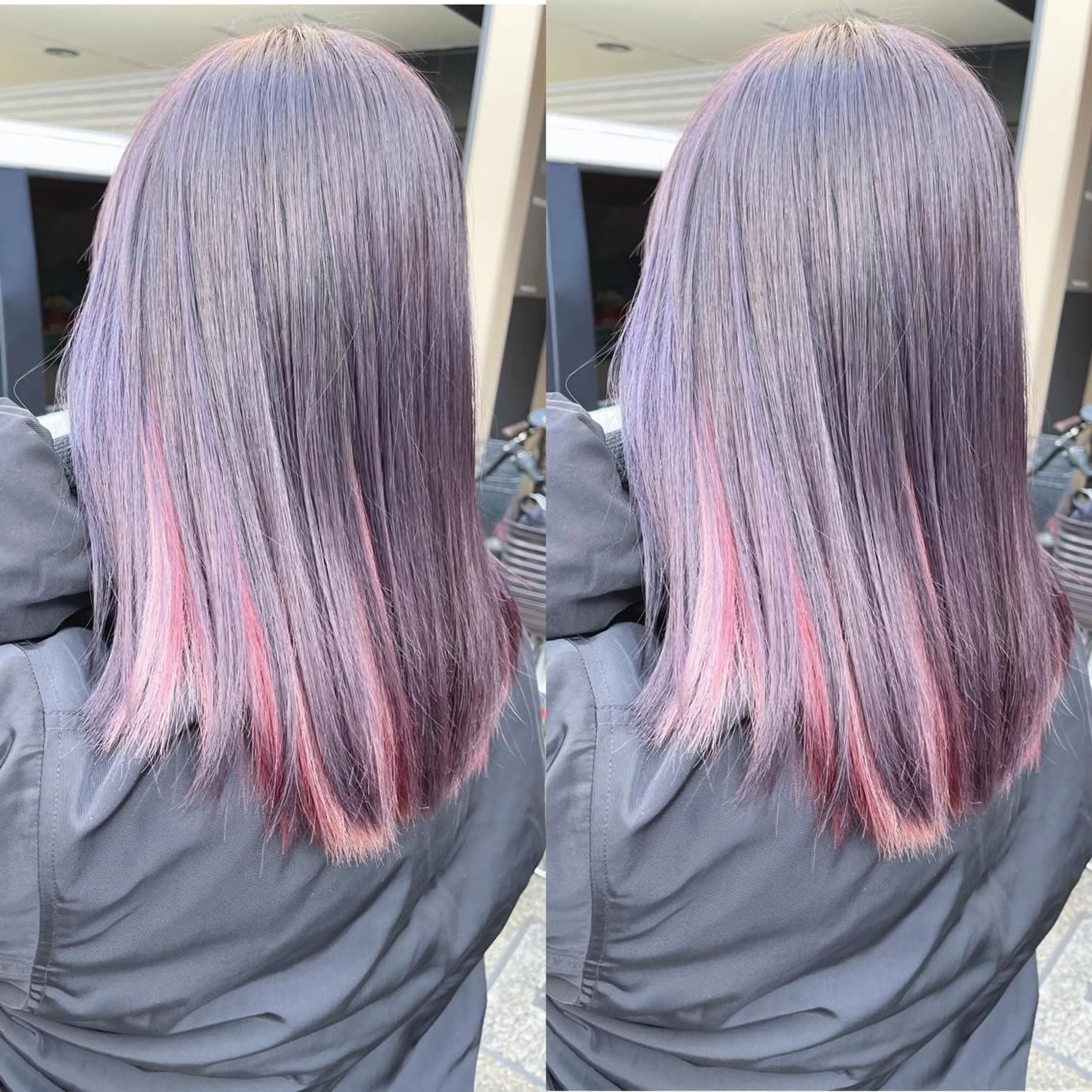 セミロング H所属・H (エイチ) 烏丸御池店のヘアスタイル