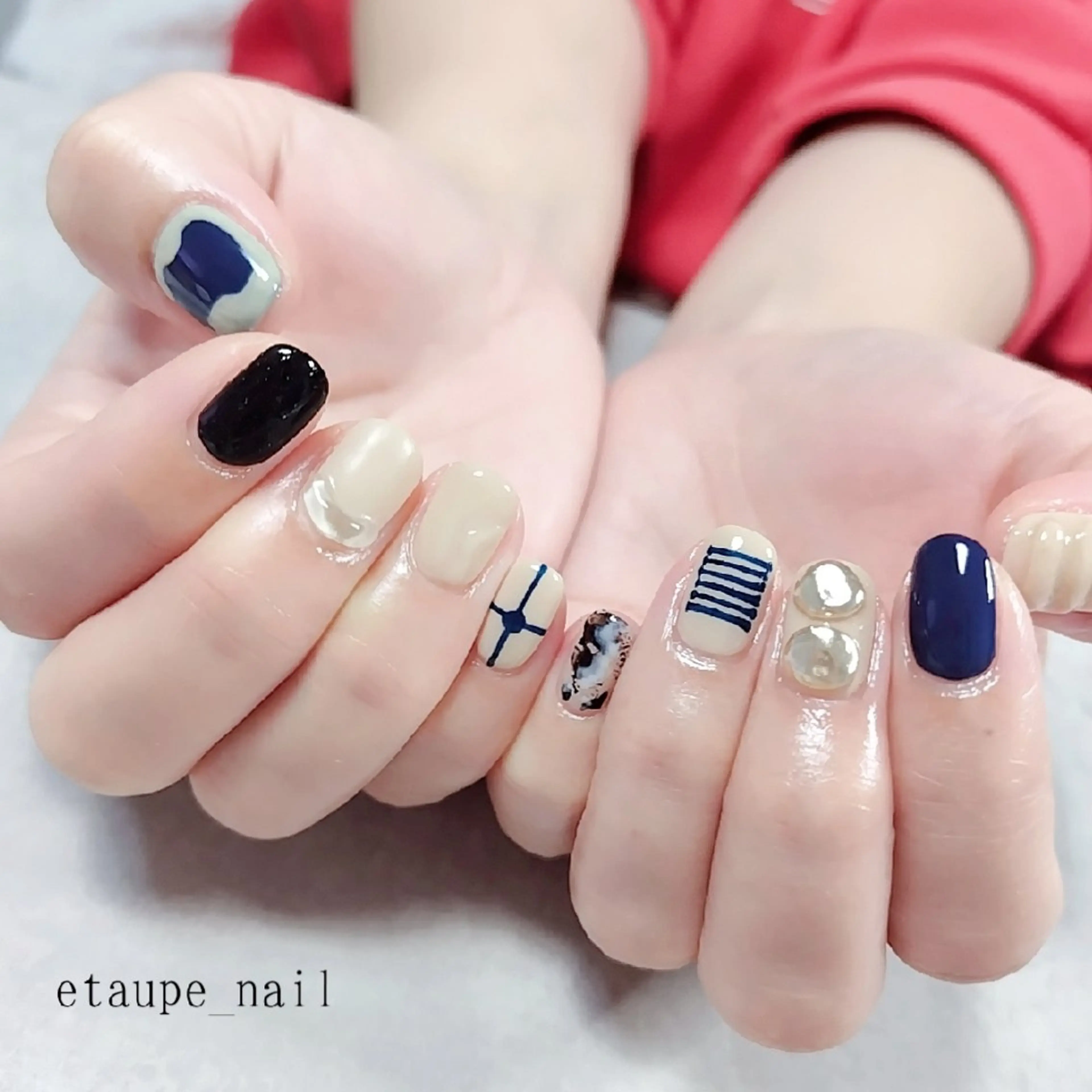 ネイル 向原自宅サロン ★エトープネイルのネイルデザイン