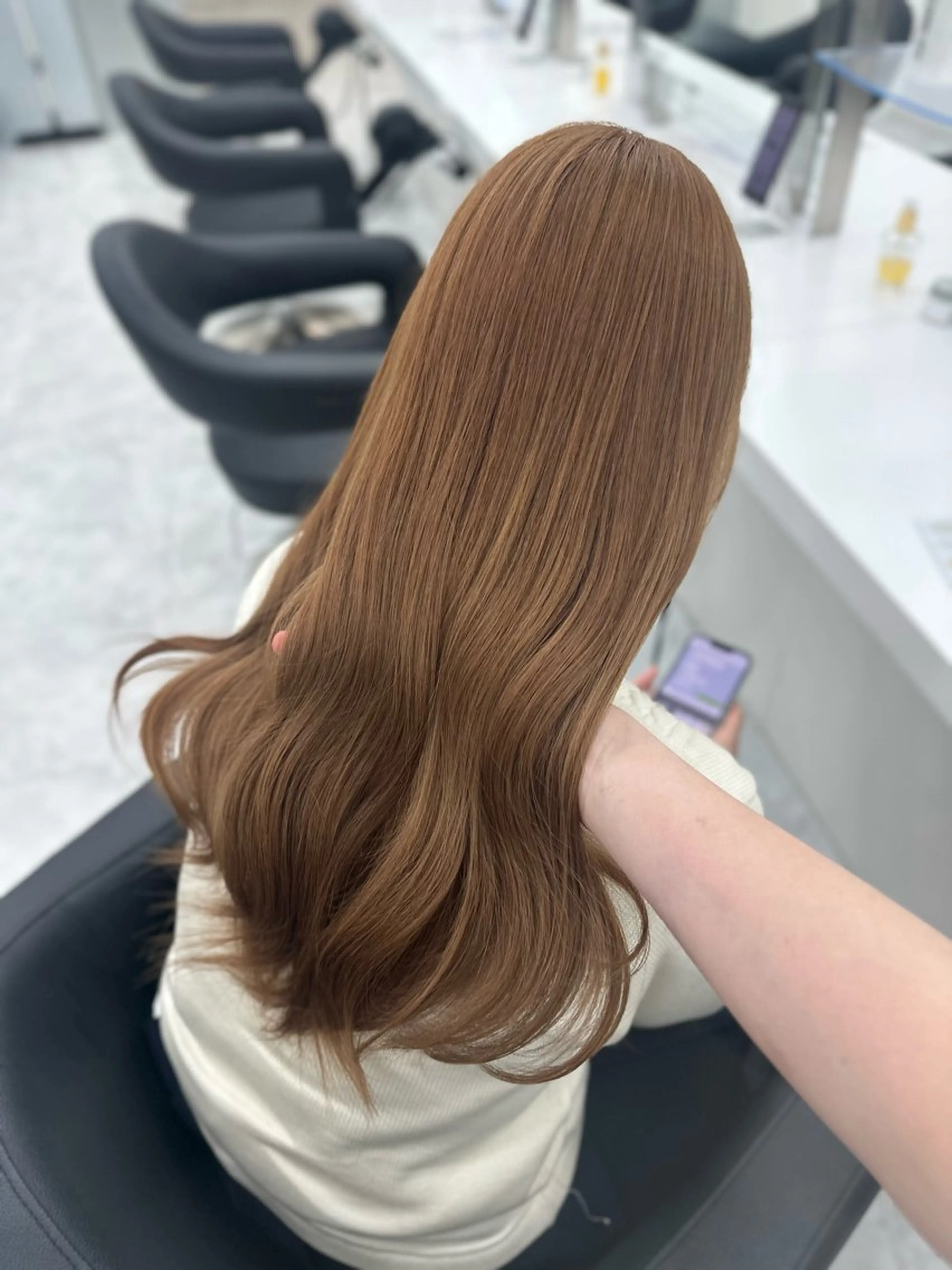 ロング カラー ヘアカラー ヘッドスパ ヘアセット 似合わせstyle ❤︎misaki❤︎のヘアスタイル