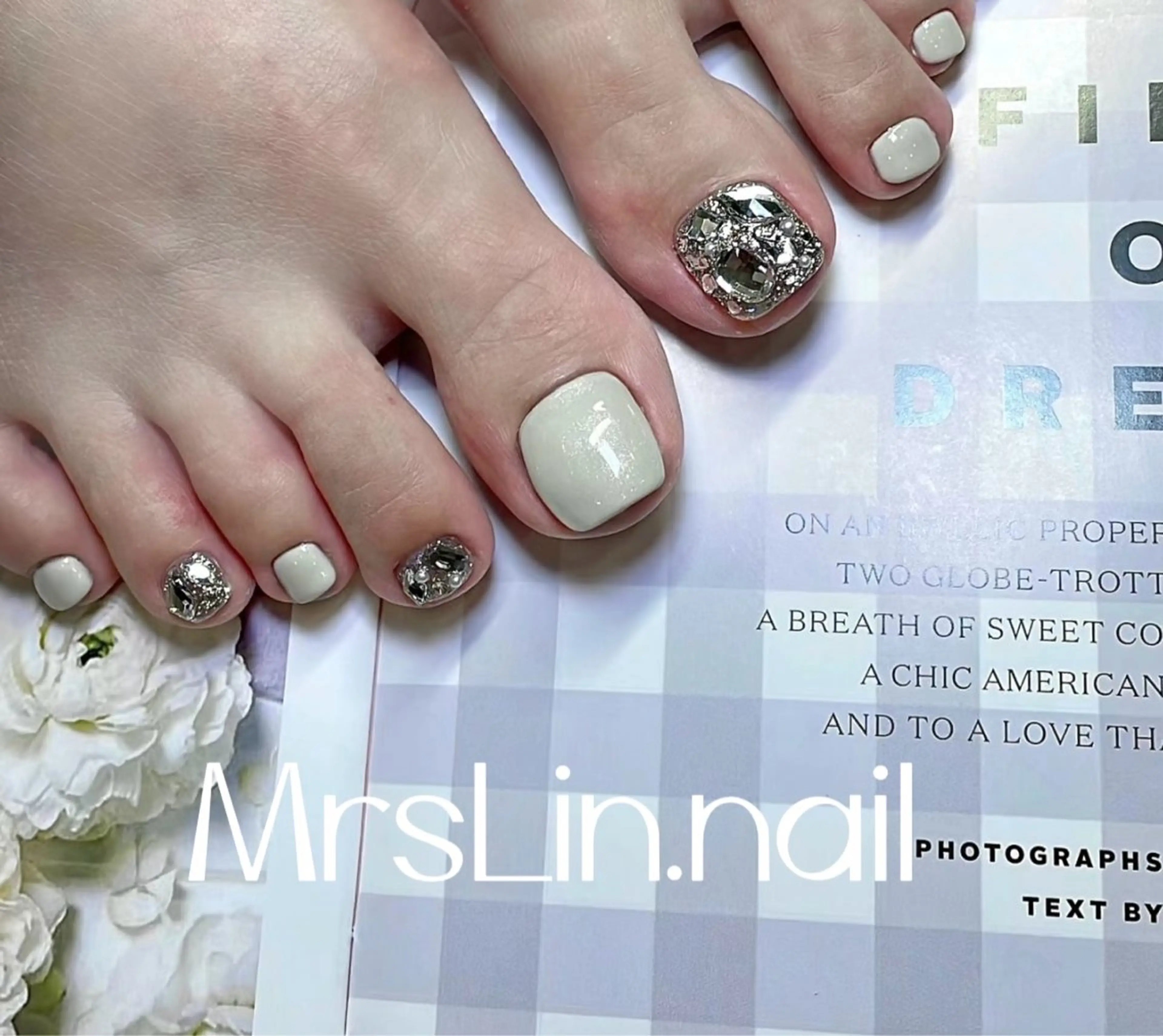 ネイル フットネイル Mrs Lin.nailのネイルデザイン