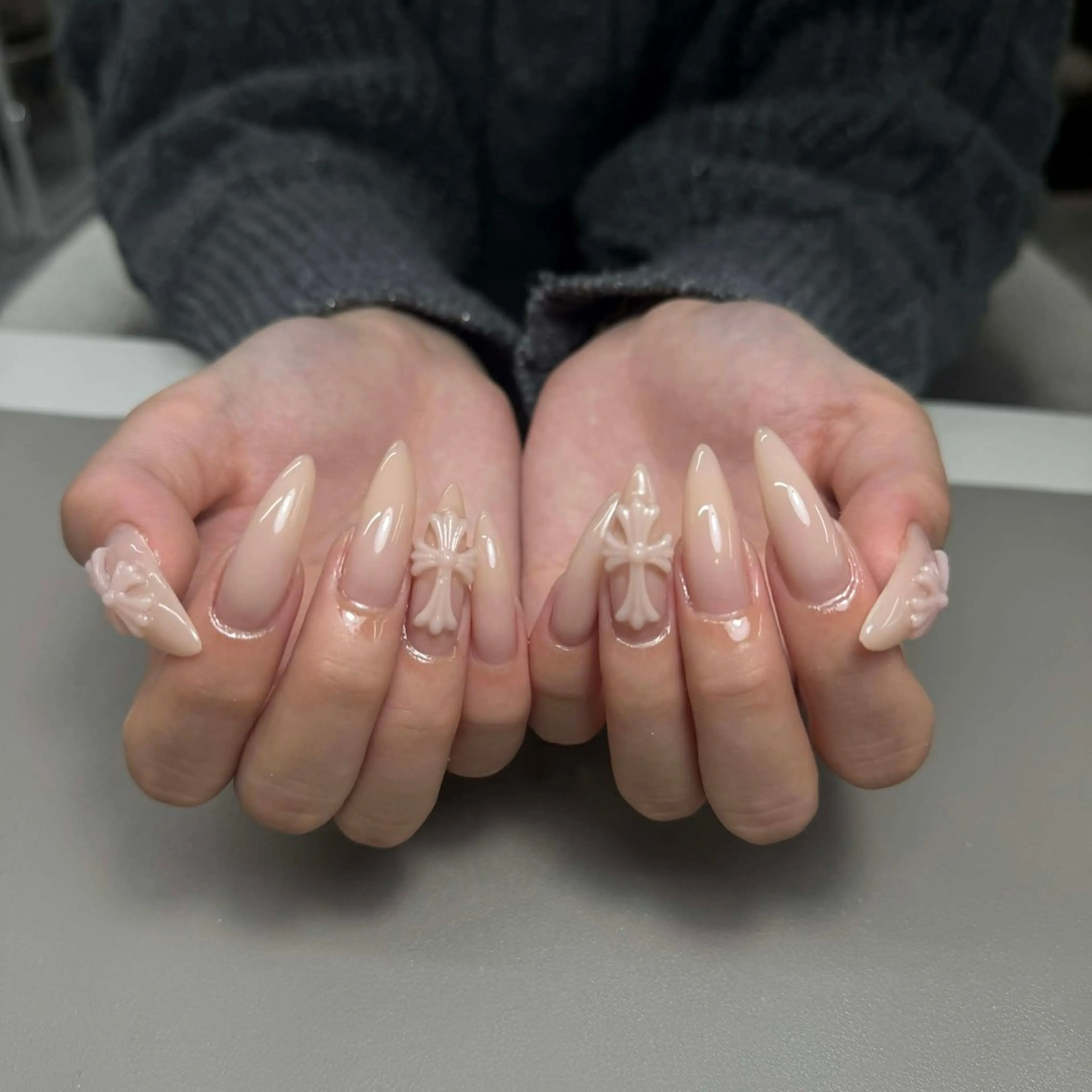 ネイル ハンドネイル いちご ちゃんのネイルデザイン