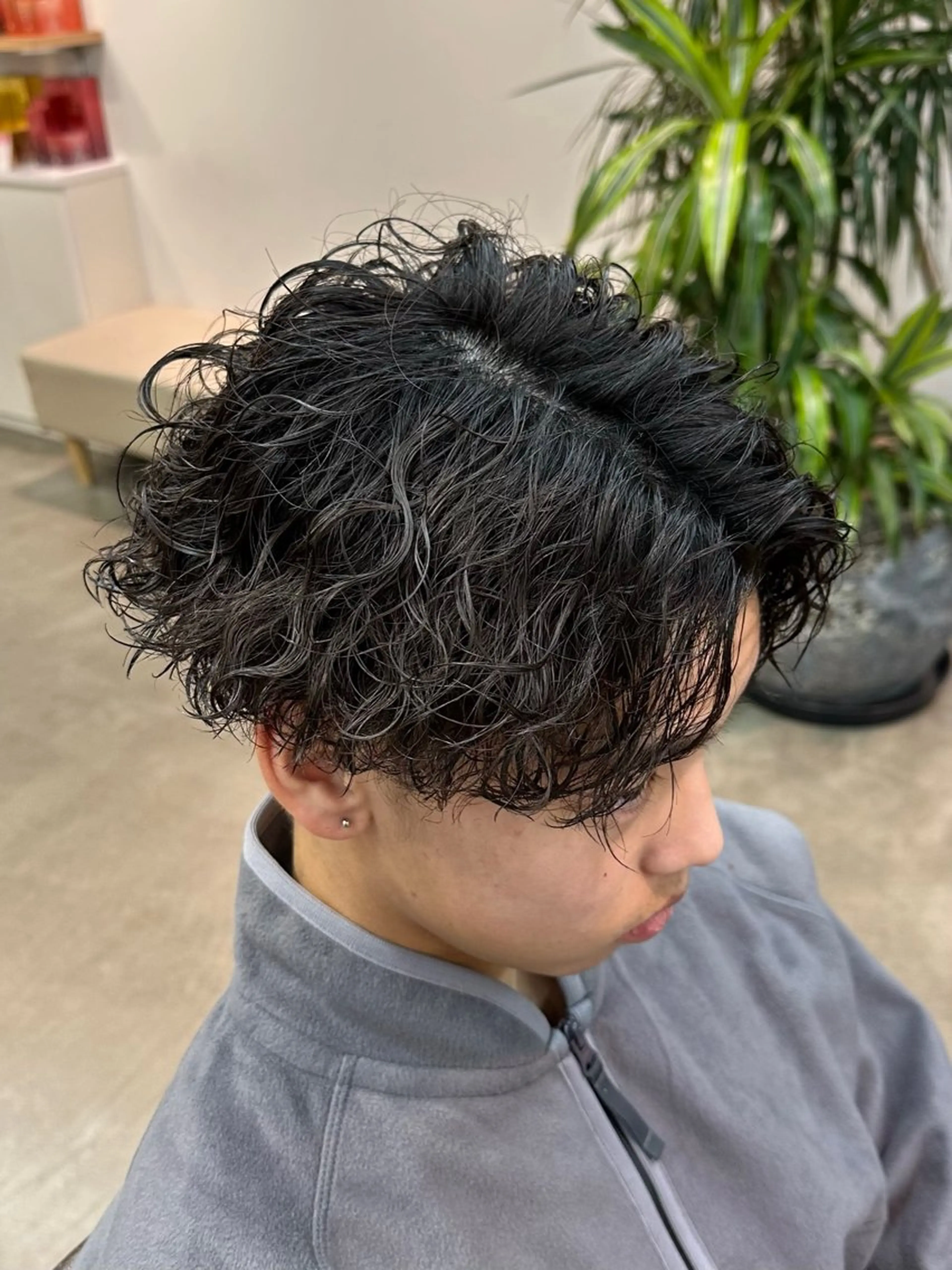 ショート カット パーマ メンズ特化/パーマ 職人/ひかるのヘアスタイル