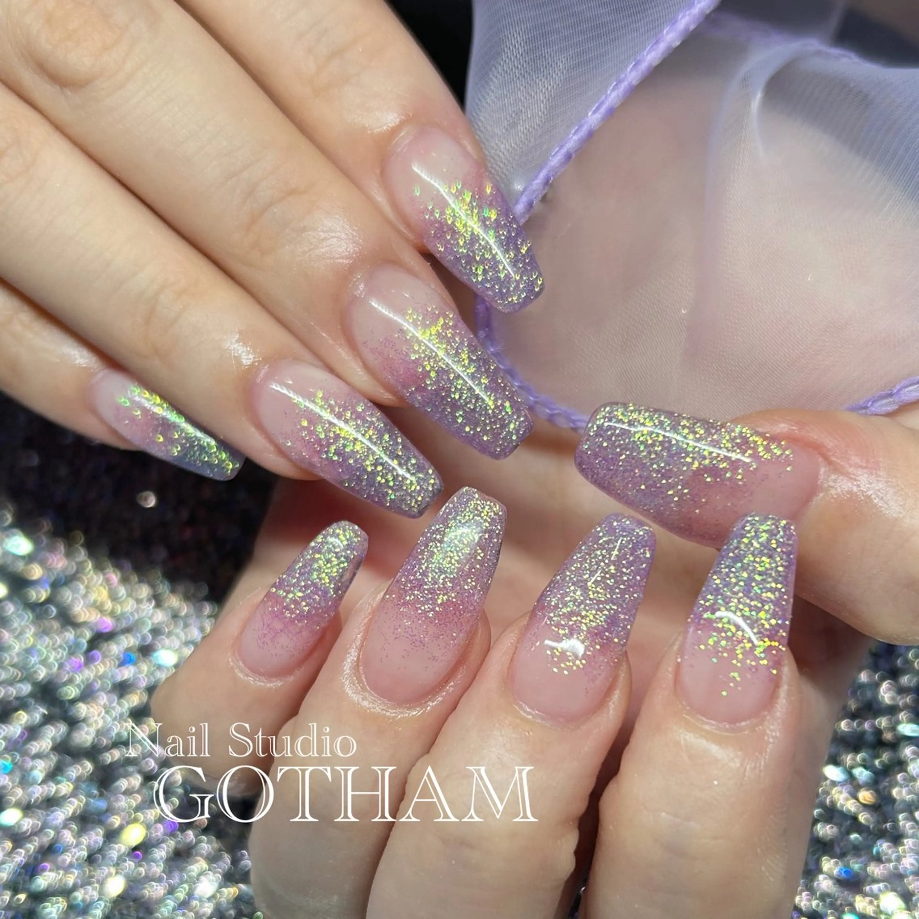 オフなし【クリア長さ出し+ワンカラー】❤️‍🔥チップorアクリル選べます❤️‍🔥2色までOK！オフ有+¥0/30分の写真