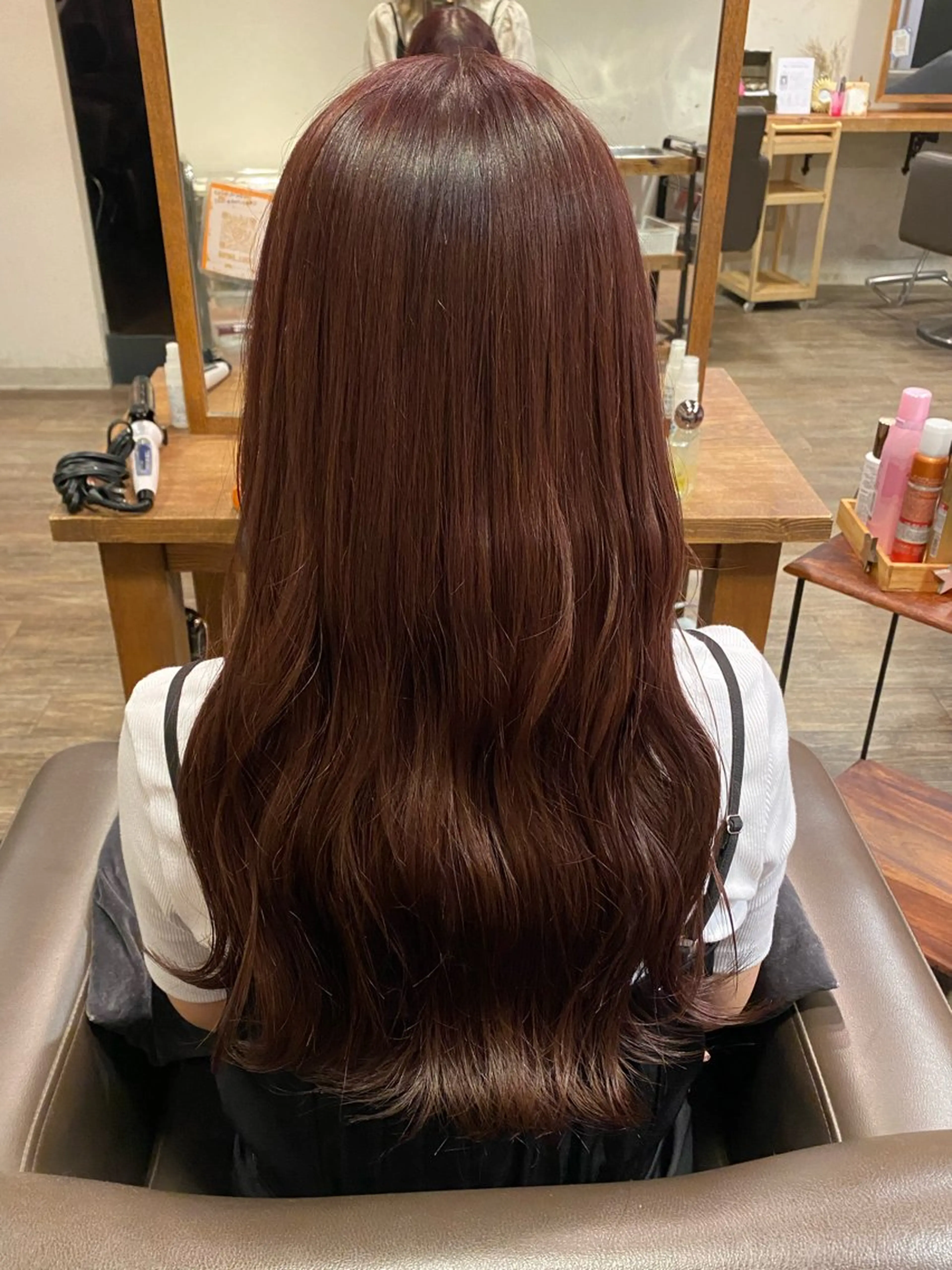 ロング カラー ヘアアレンジ rin : modaのヘアスタイル