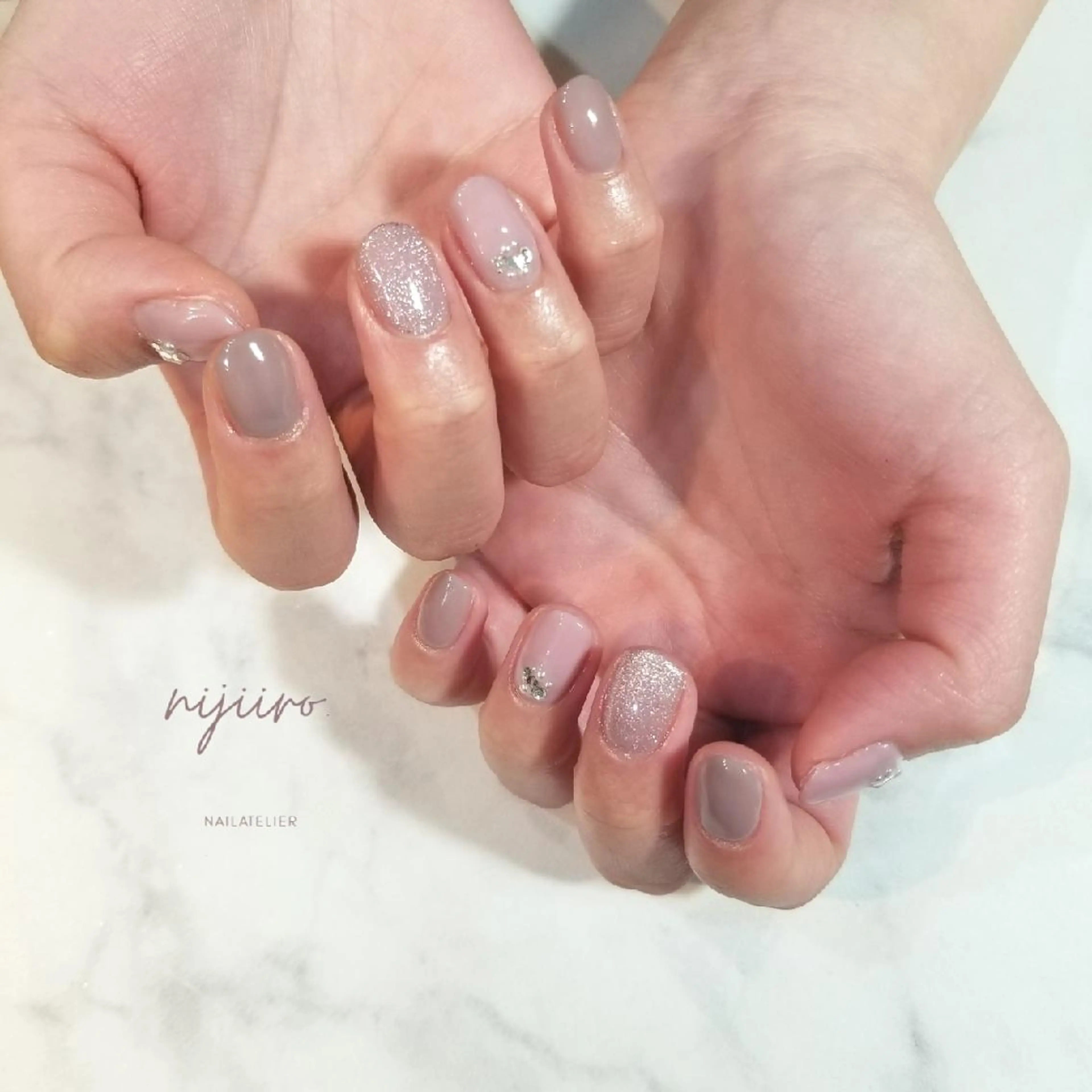 ネイル ハンドネイル nijiiro🌈 サトウのネイルデザイン