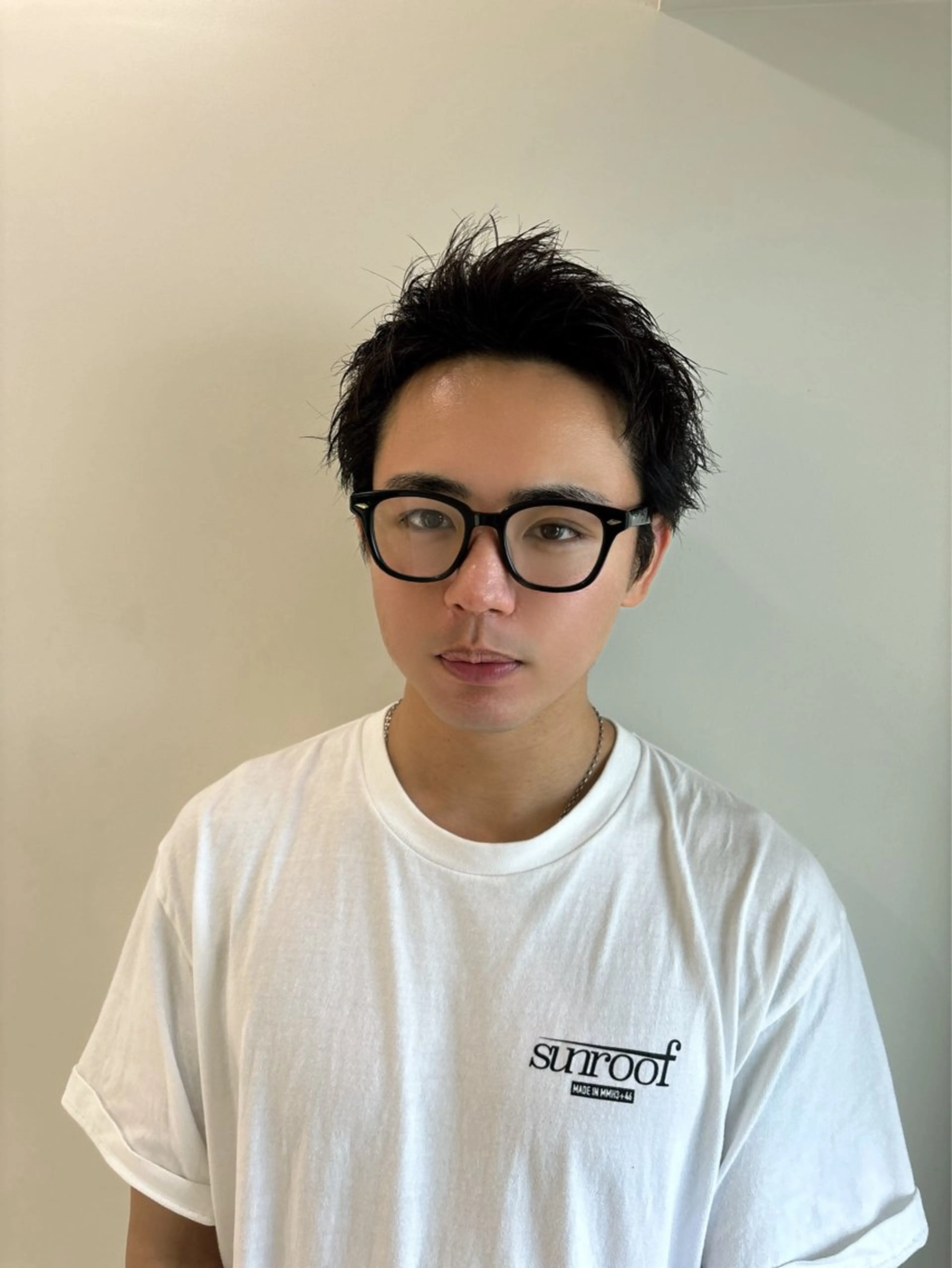 ショート メンズ [渋谷美容師] 玲弥のヘアスタイル