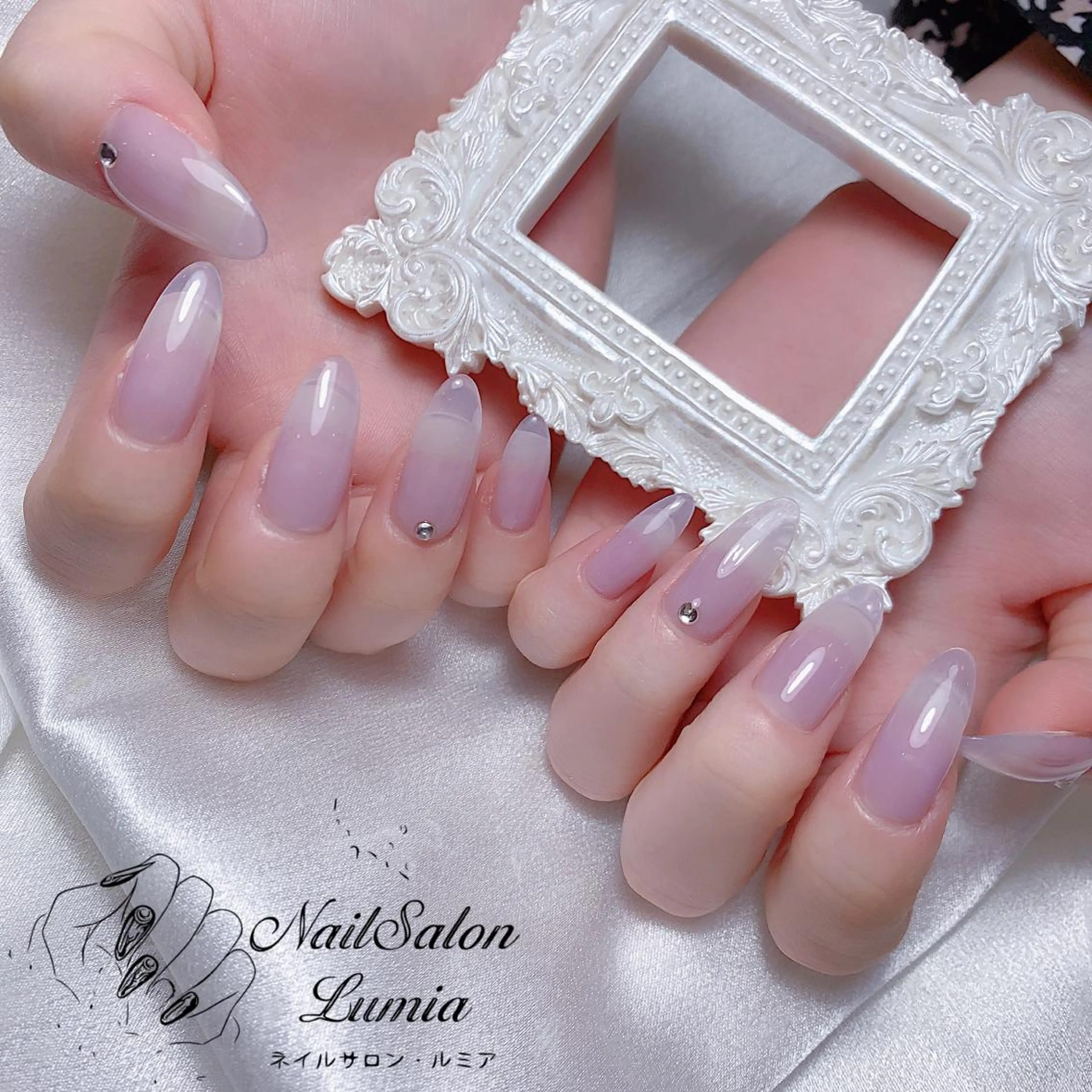 ネイル ハンドネイル ネイルサロン ルミア Lumia 店長のネイルデザイン