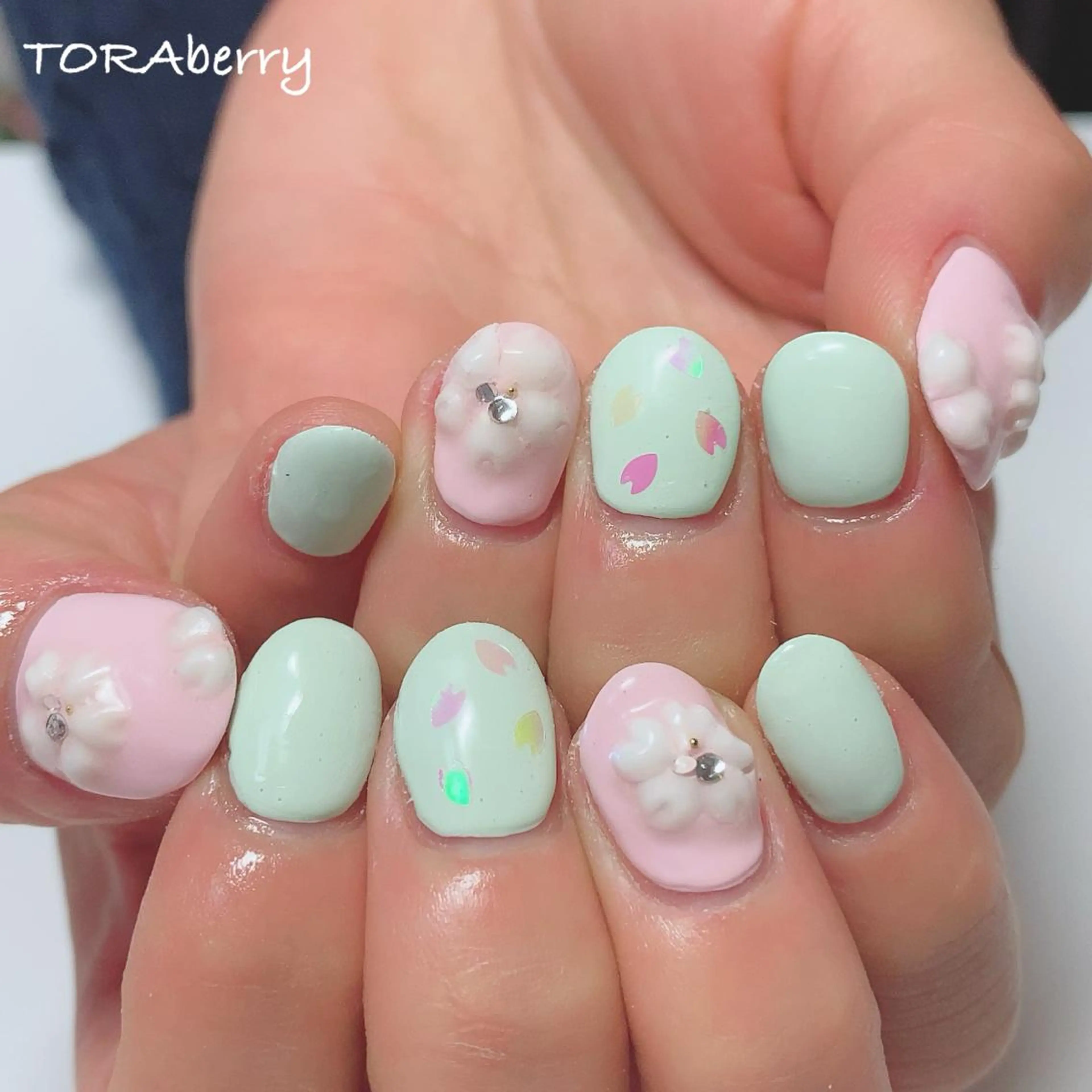 ネイル ハンドネイル ネイリスト なつみのネイルデザイン