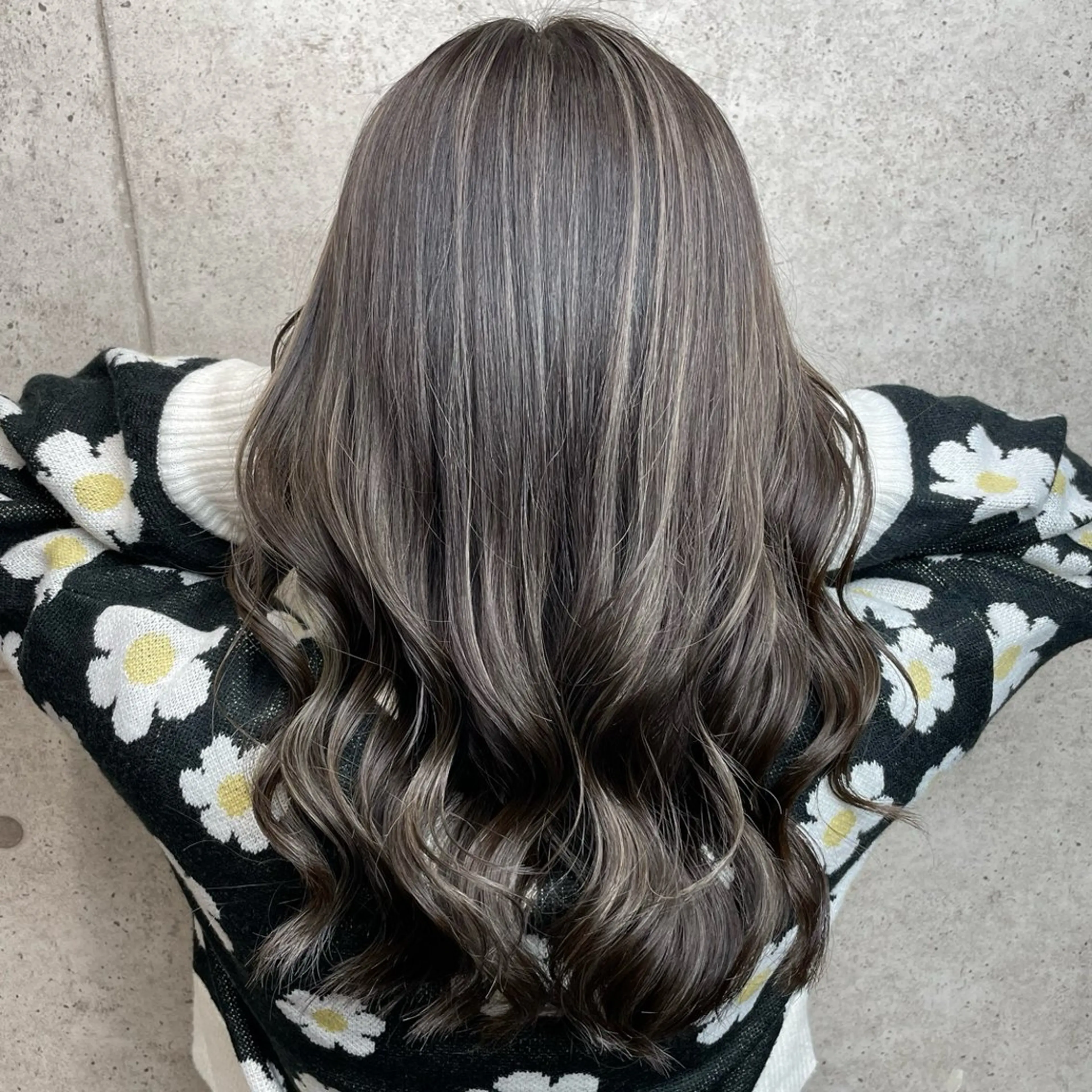 ロング カラー カット ヘアカラー トリートメント 奥山義進/大宮 /ダブルカラーのヘアスタイル