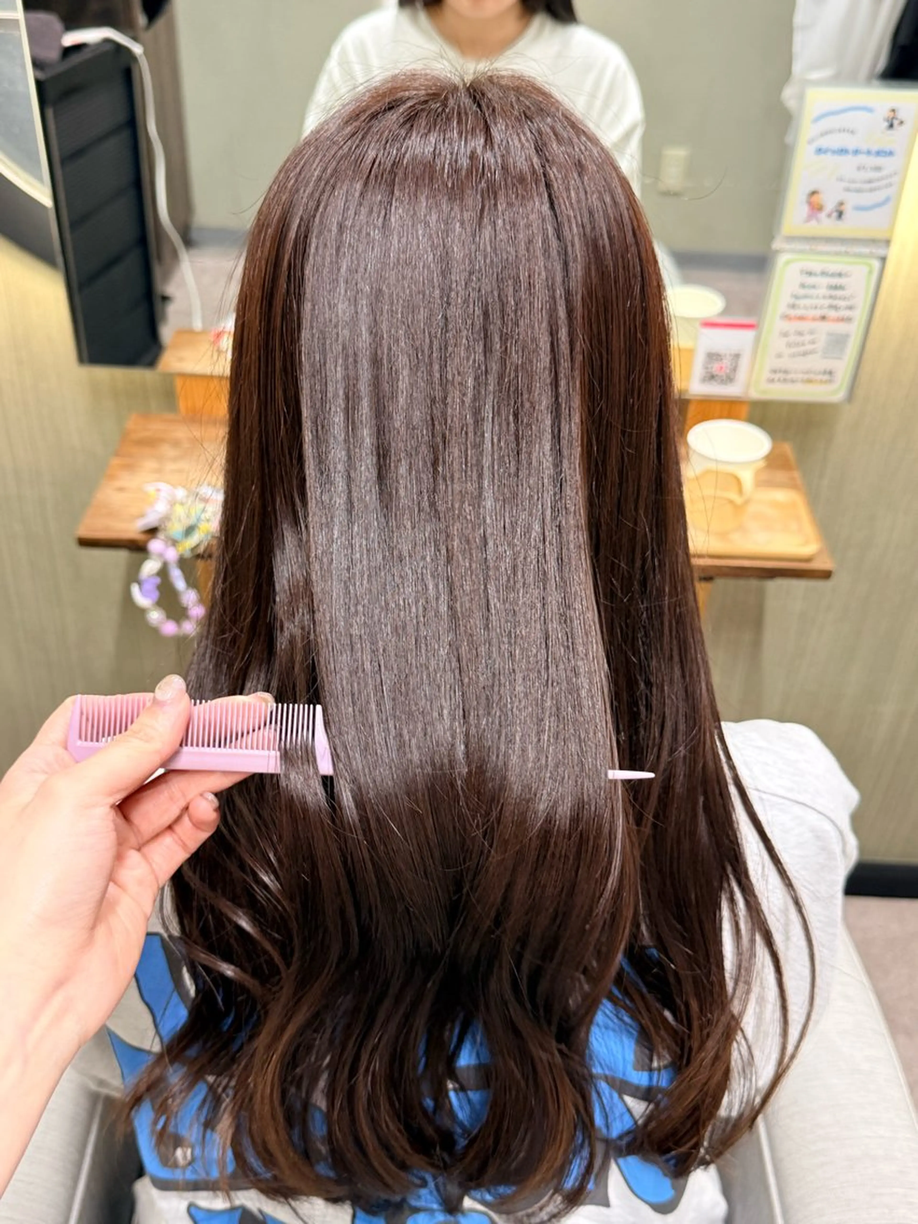 カラー カット ヘアカラー 透明感カラー/艶々髪 /縮毛矯正/シモのヘアスタイル