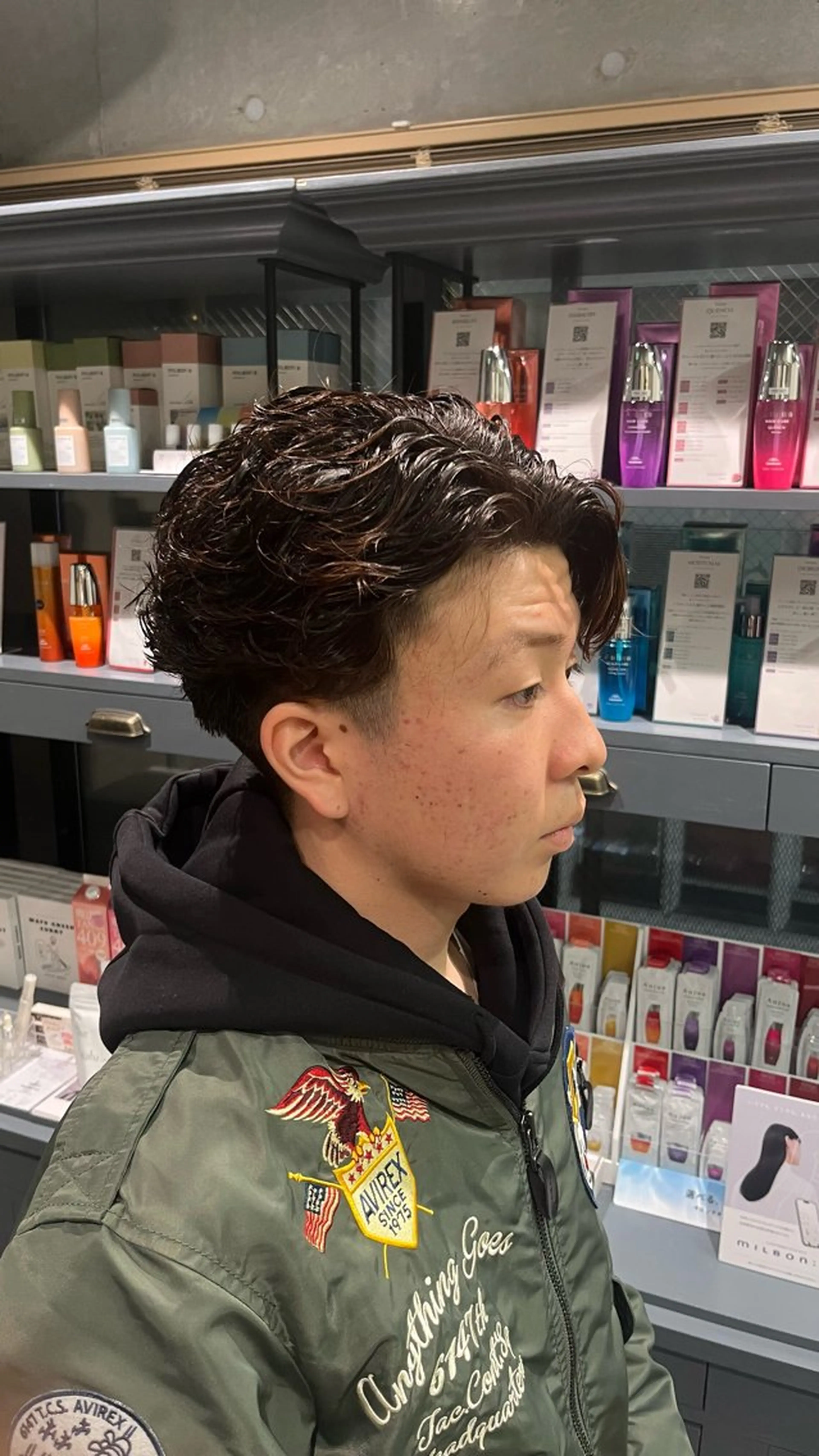 メンズ メンズカット パーマ飯野友喜のヘアスタイル