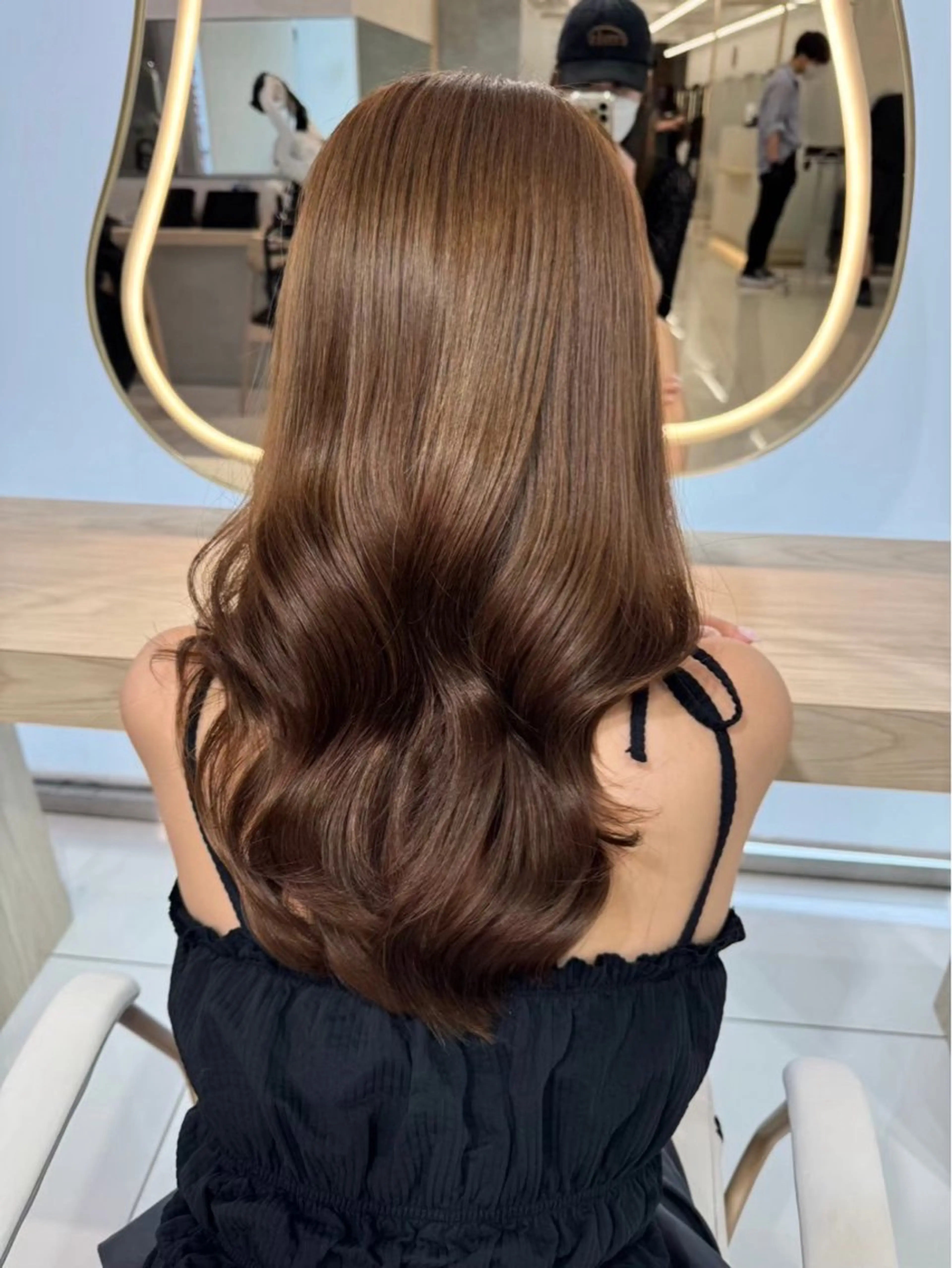 ロング カラー ヘアカラー 🫧透明感 × 艶髪カラー🫧このかのヘアスタイル