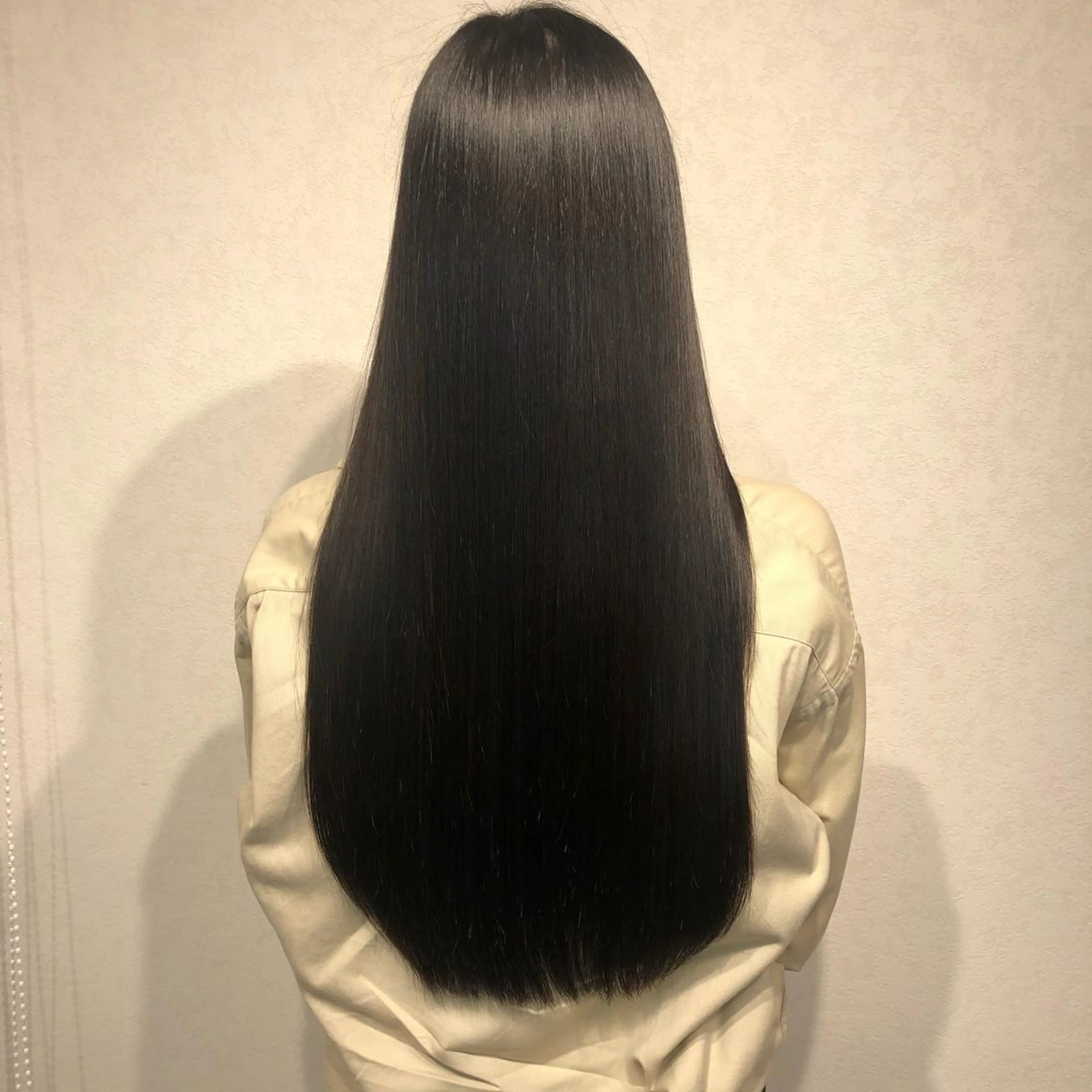 ロング トリートメント ムトウセイマ/ 縮毛矯正/ブリーチのヘアスタイル