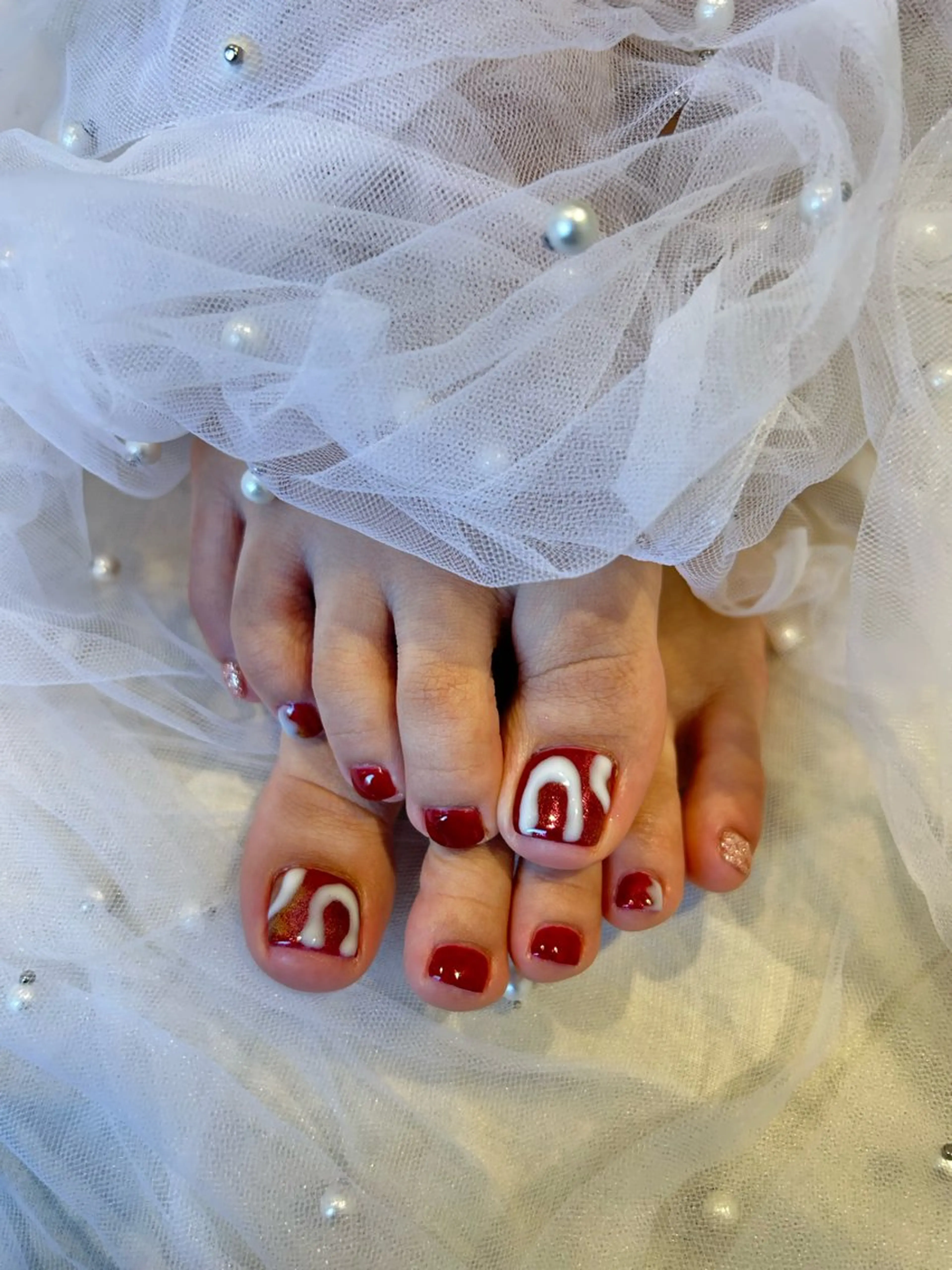 【オフなし】フット定額🍒💭持ち込みデザインOK💫の写真