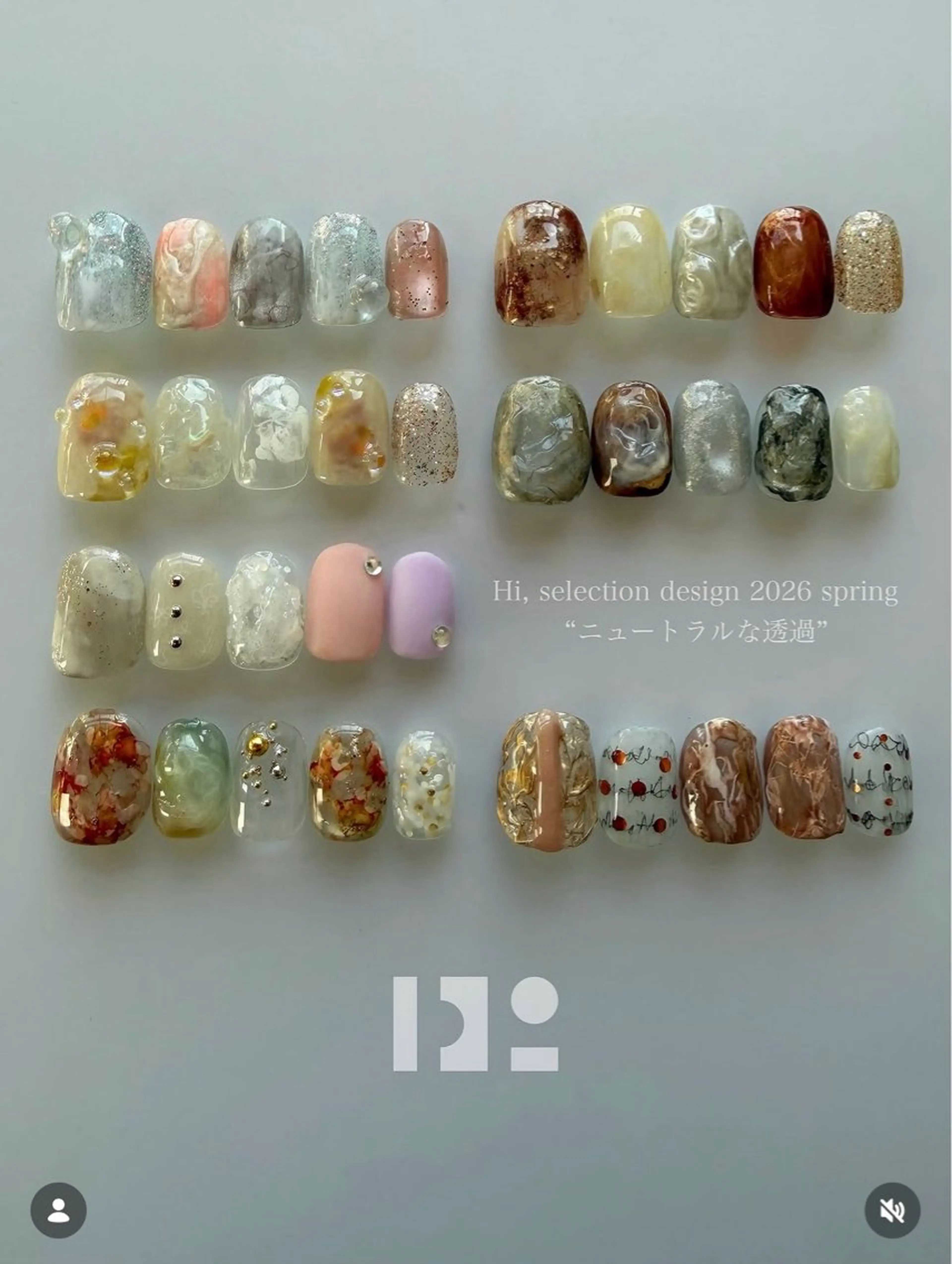 ネイル Hi,nail hiyoriのネイルデザイン