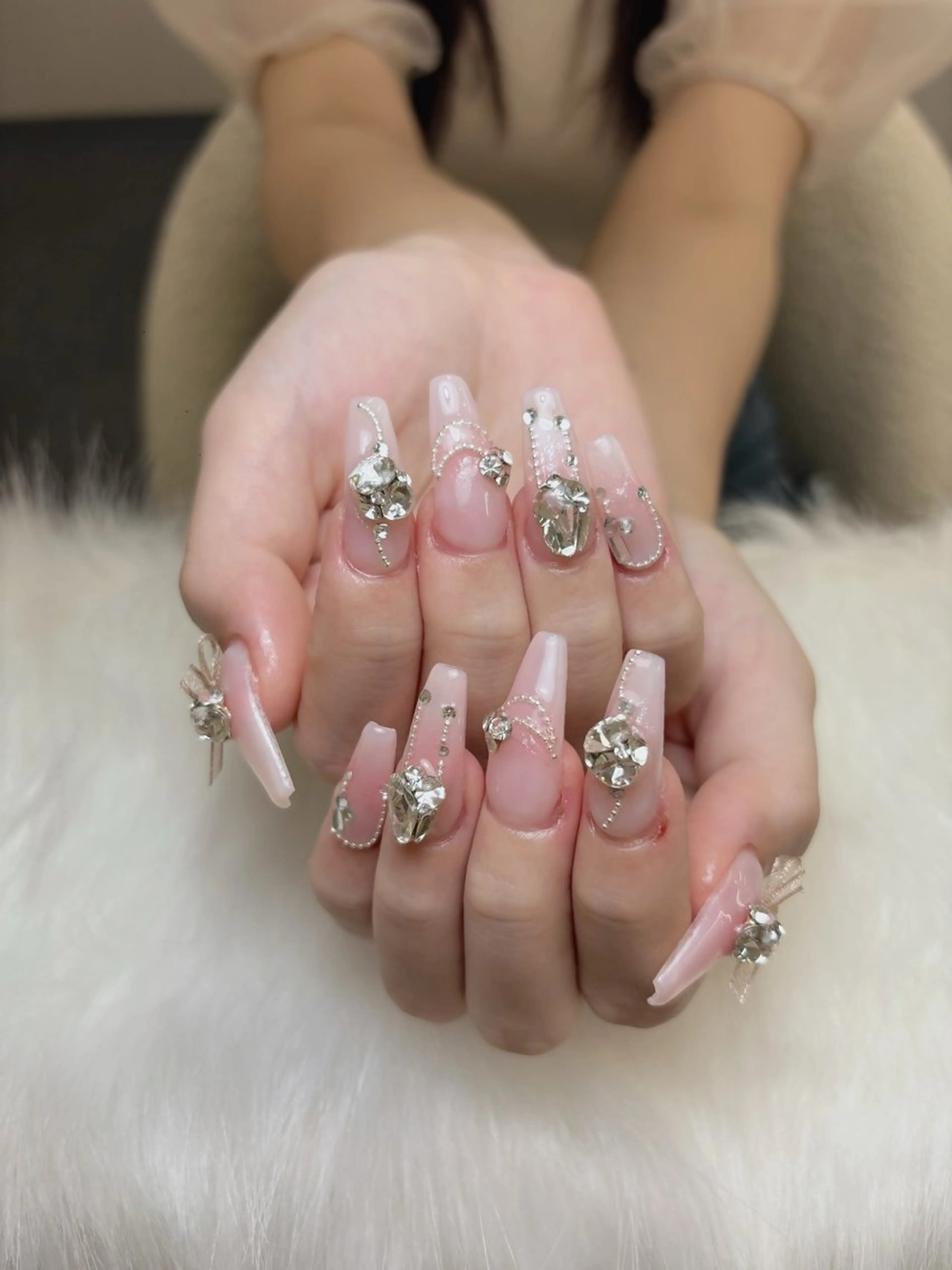 ネイル 韓国ネイル マグネットネイル ワンカラーネイル ネイルチップ Jenn Nail Salonのネイルデザイン