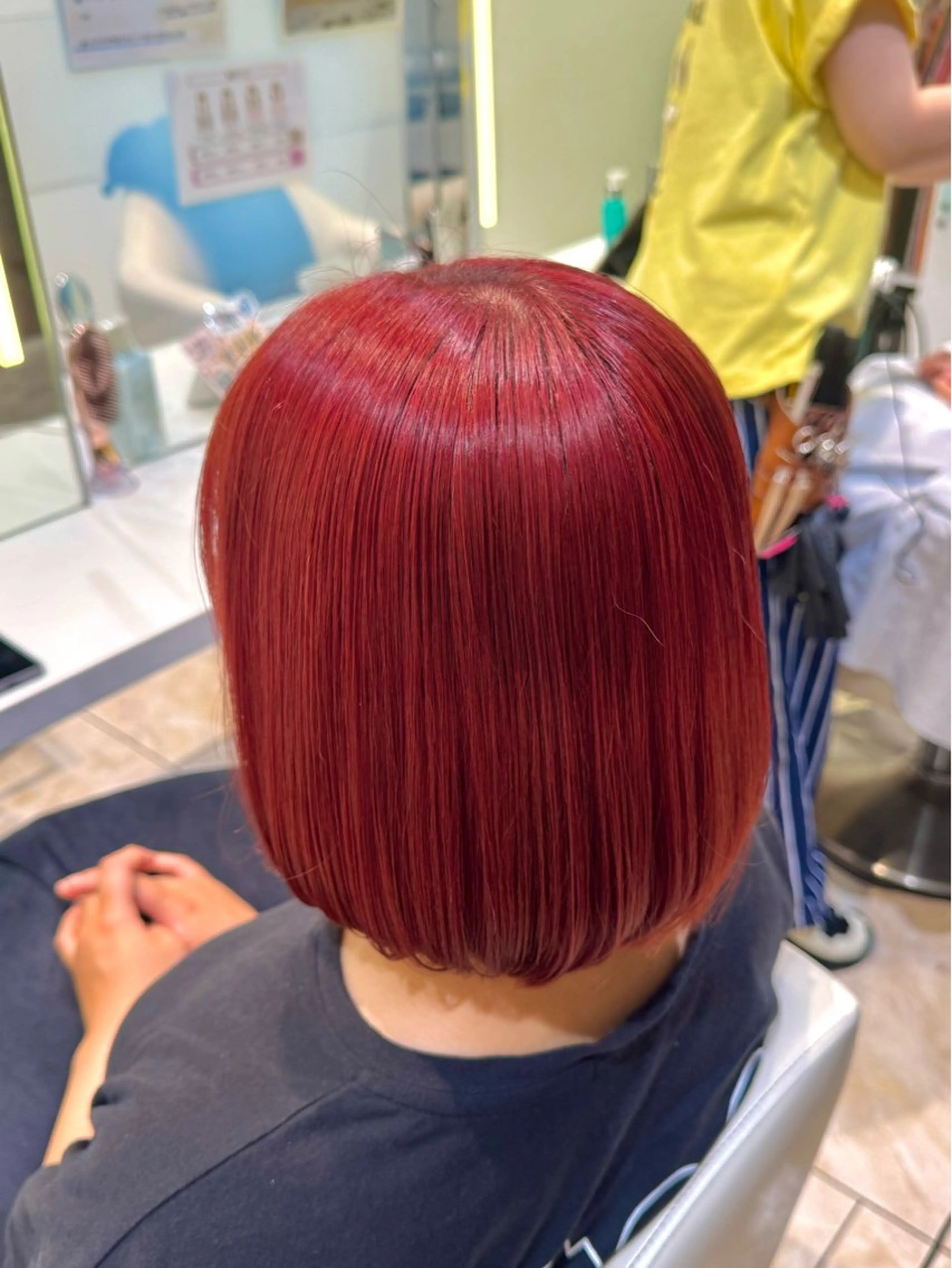 ミディアム カラー ヘアカラー kureha𓈒𓋜 ANNETTA🐣‪のヘアスタイル