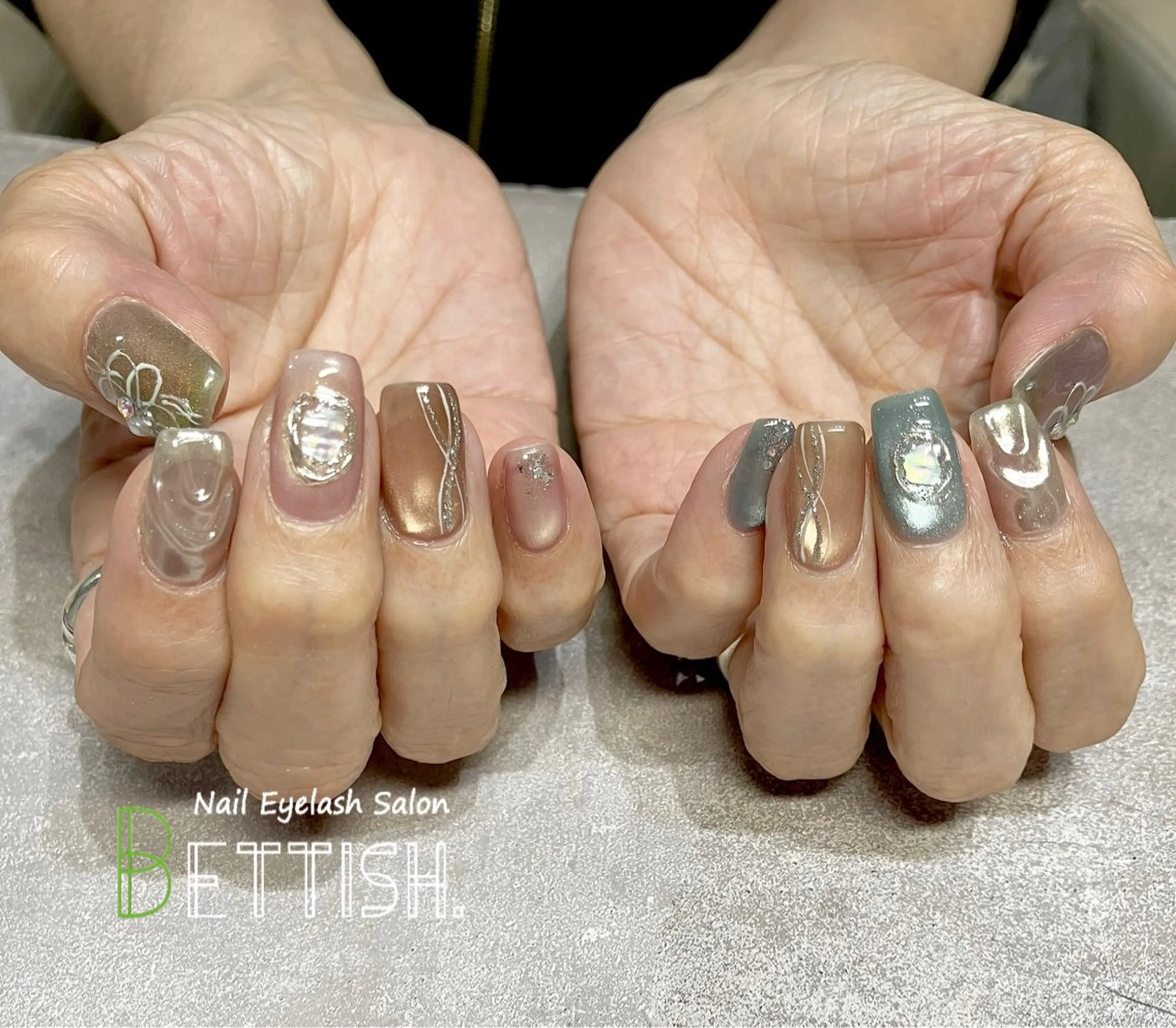 ネイル ニュアンスネイル ハンドネイル BETTISH. KUMIKO☺︎︎のネイルデザイン