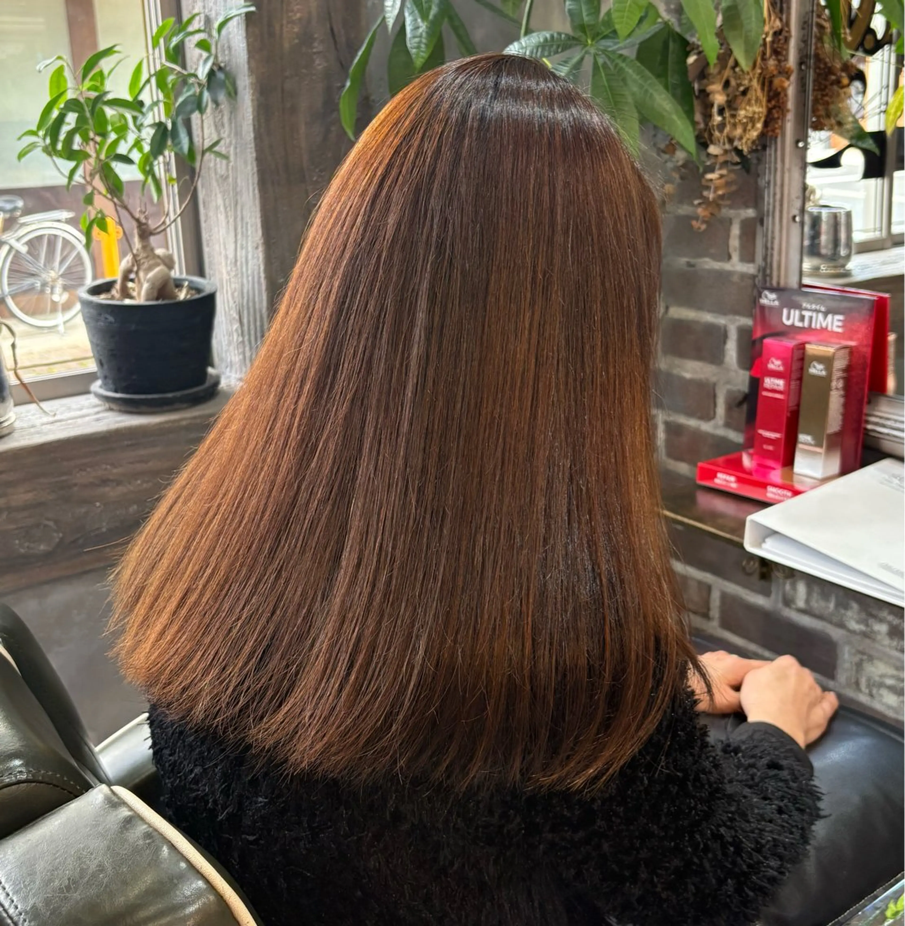 ロング 縮毛矯正 トリートメント 中村 大貴のヘアスタイル