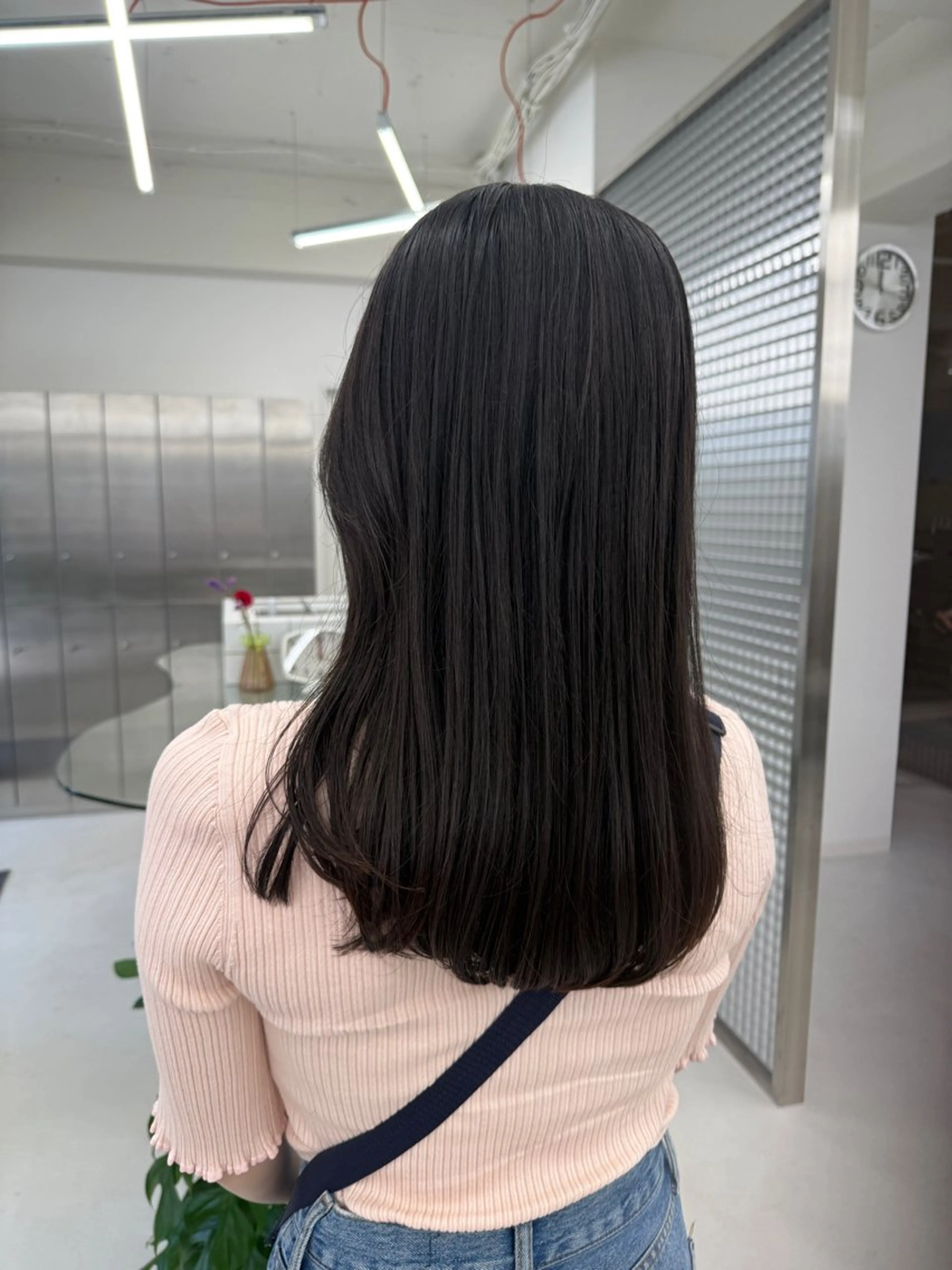 ロング カラー カット ヘアカラー 表参道🌿赤み消し カラー/チナツのヘアスタイル