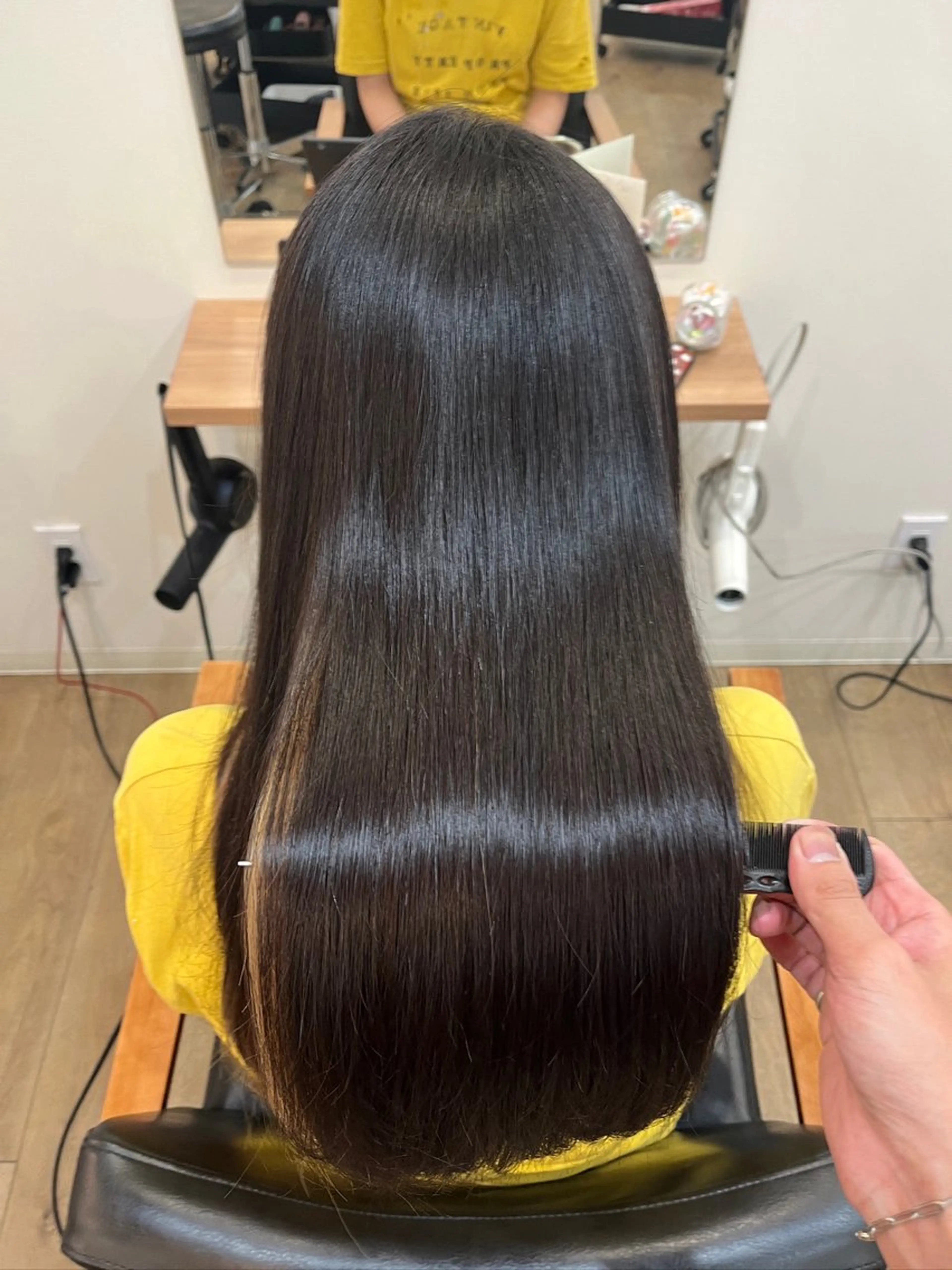 ロング くせ毛 髪質改善 縮毛矯正 トリートメント FAAM大崎店所属・縮毛矯正講師　入澤 裕也のヘアスタイル