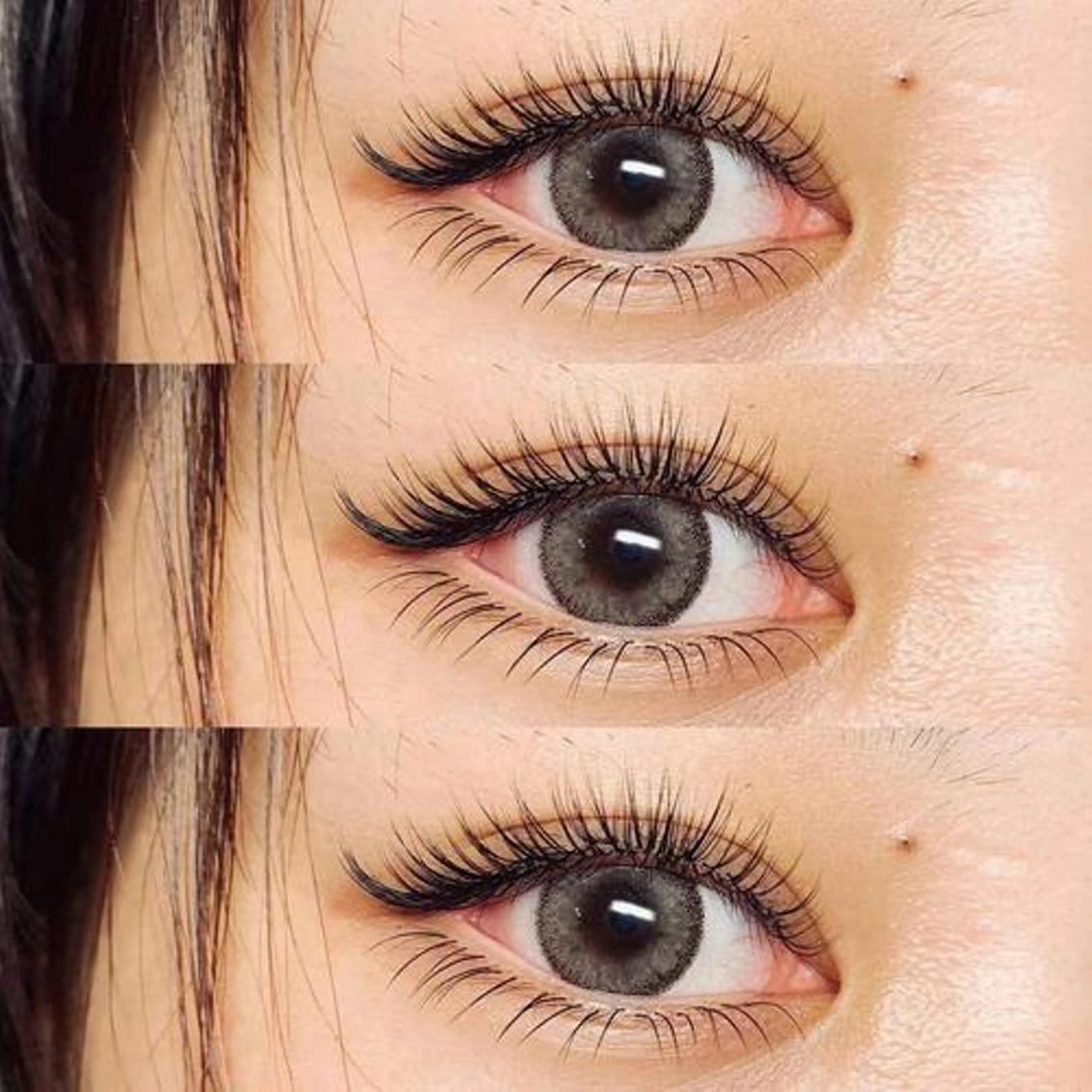 マツエク・マツパ 付け放題 フラットラッシュ マツエク 羽賀 美和のマツエク・マツパデザイン