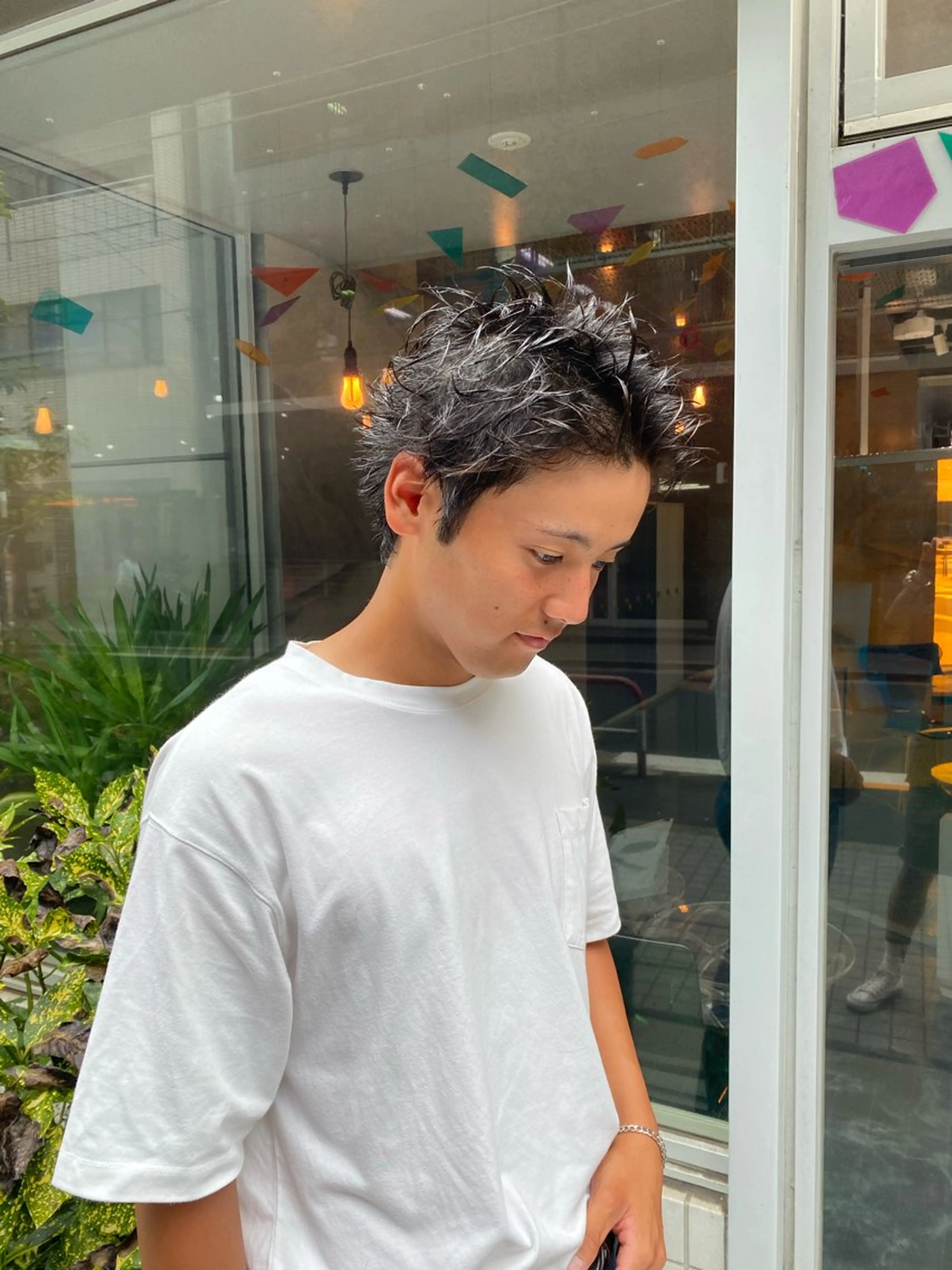 ショート パーマ メンズ メンズパーマ トリートメント Riganuts王子 Hayato✂︎のヘアスタイル