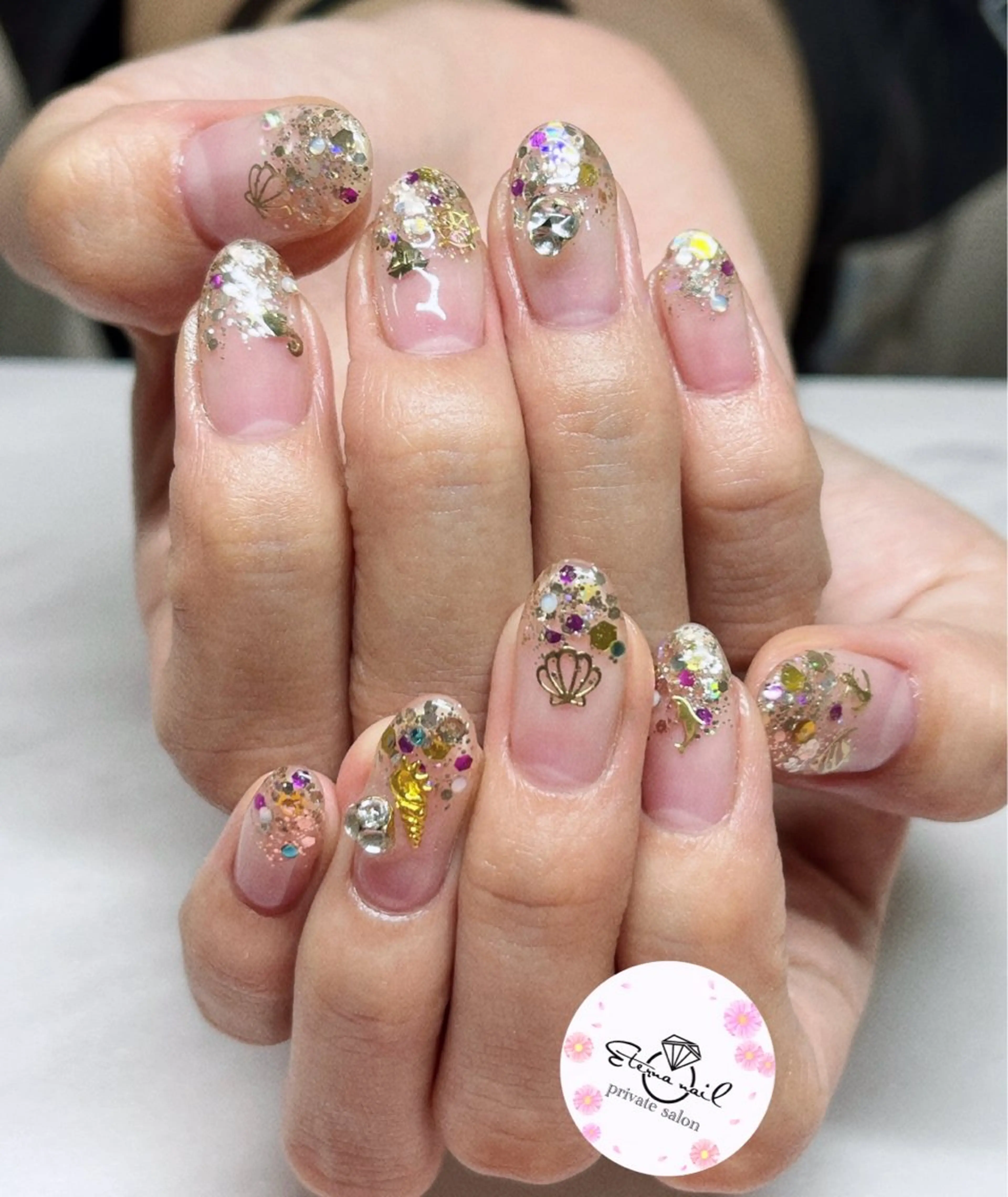 初回ジェルオフ無料🌷いつでも季節ネイル🌷の写真