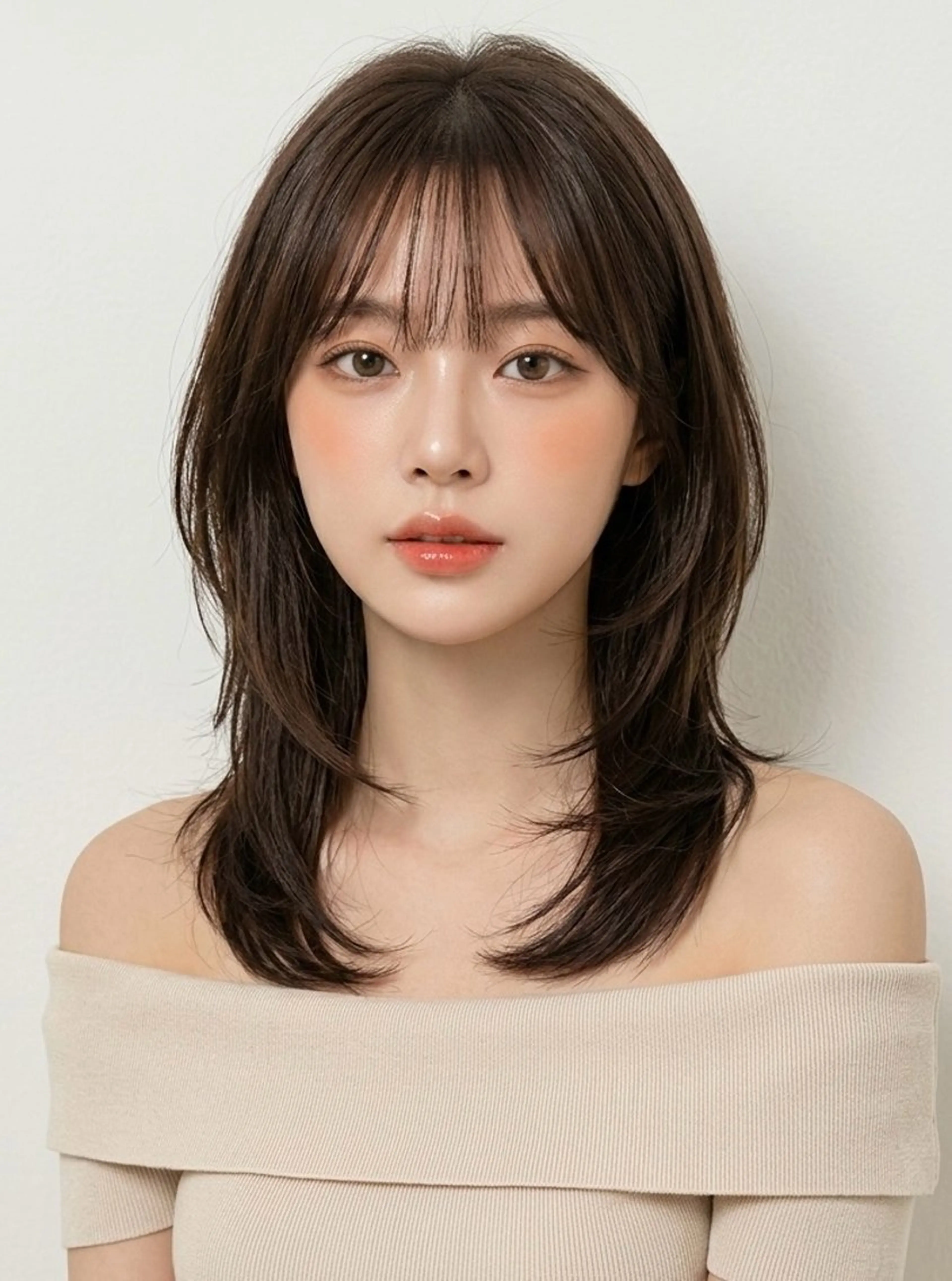 ミディアム ミディアムモデル 募集中/村上廉のヘアスタイル