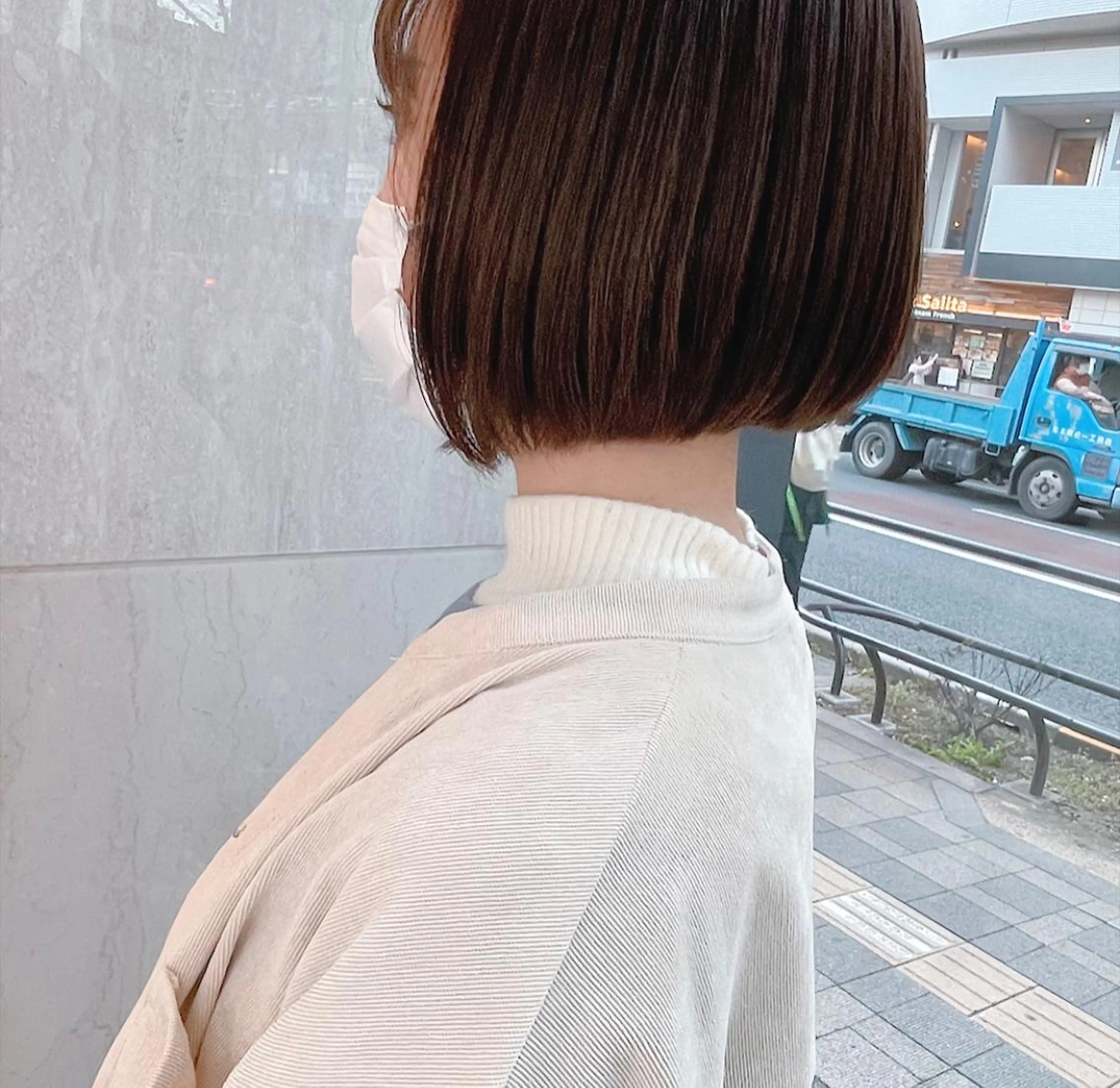 ショート ショートヘア 縮毛矯正 BiBi    武田 あやのヘアスタイル