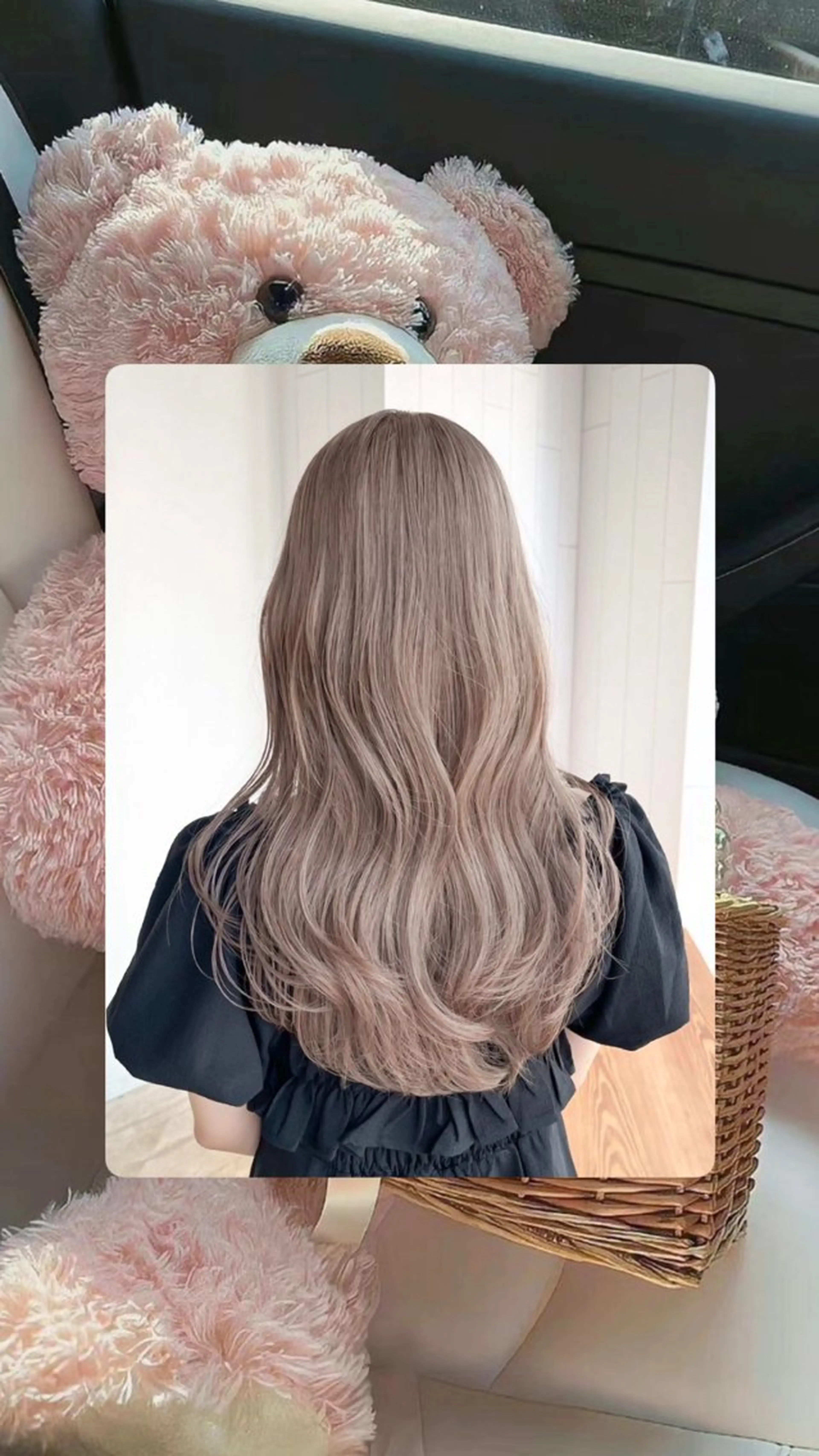 カラー ALBUM銀座店所属・池袋/ブリーチ 韓国🎀あやか🎀のヘアスタイル