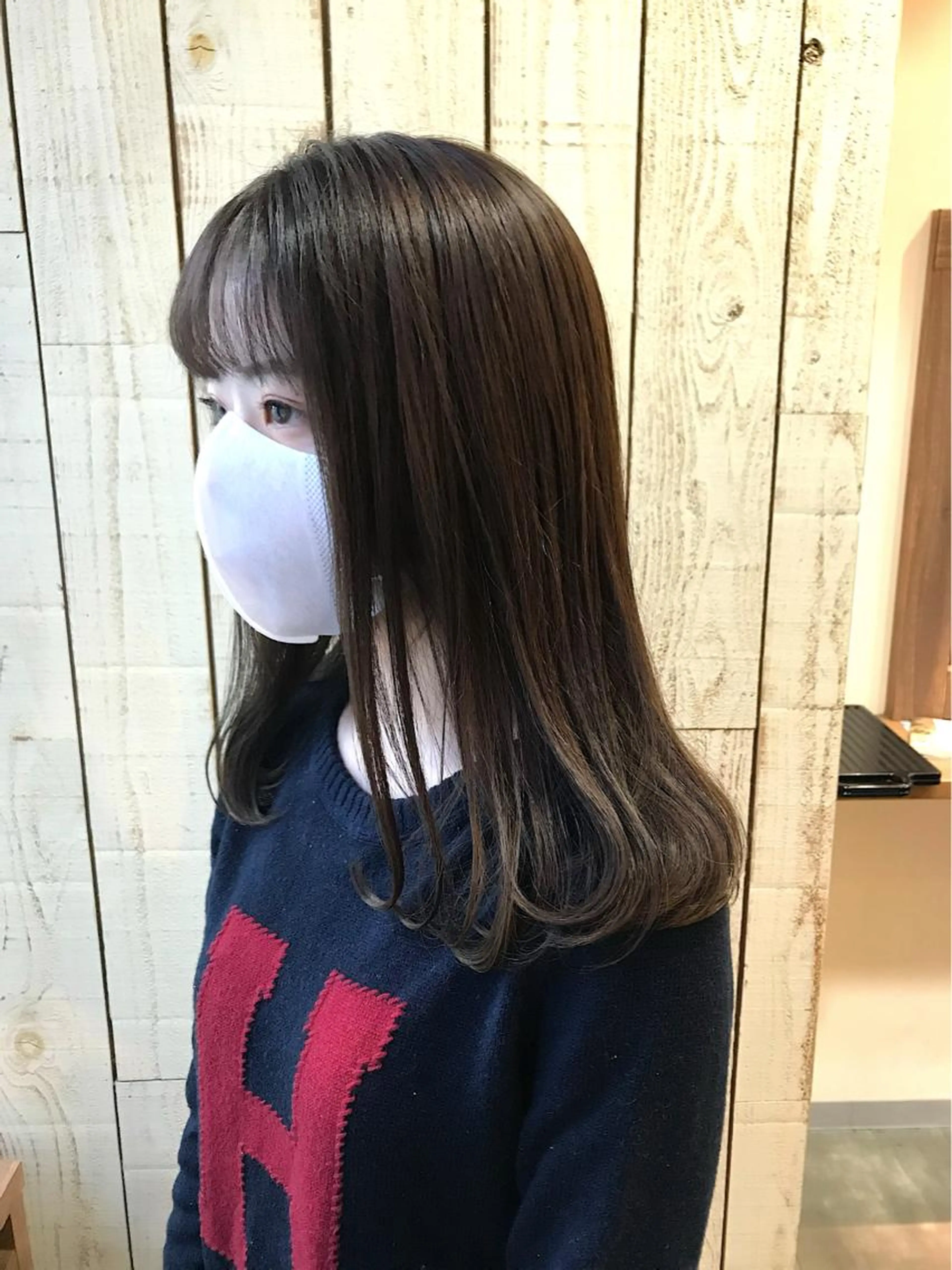 カット×オーガニックカラー×ハホニコトリートメント✨の写真