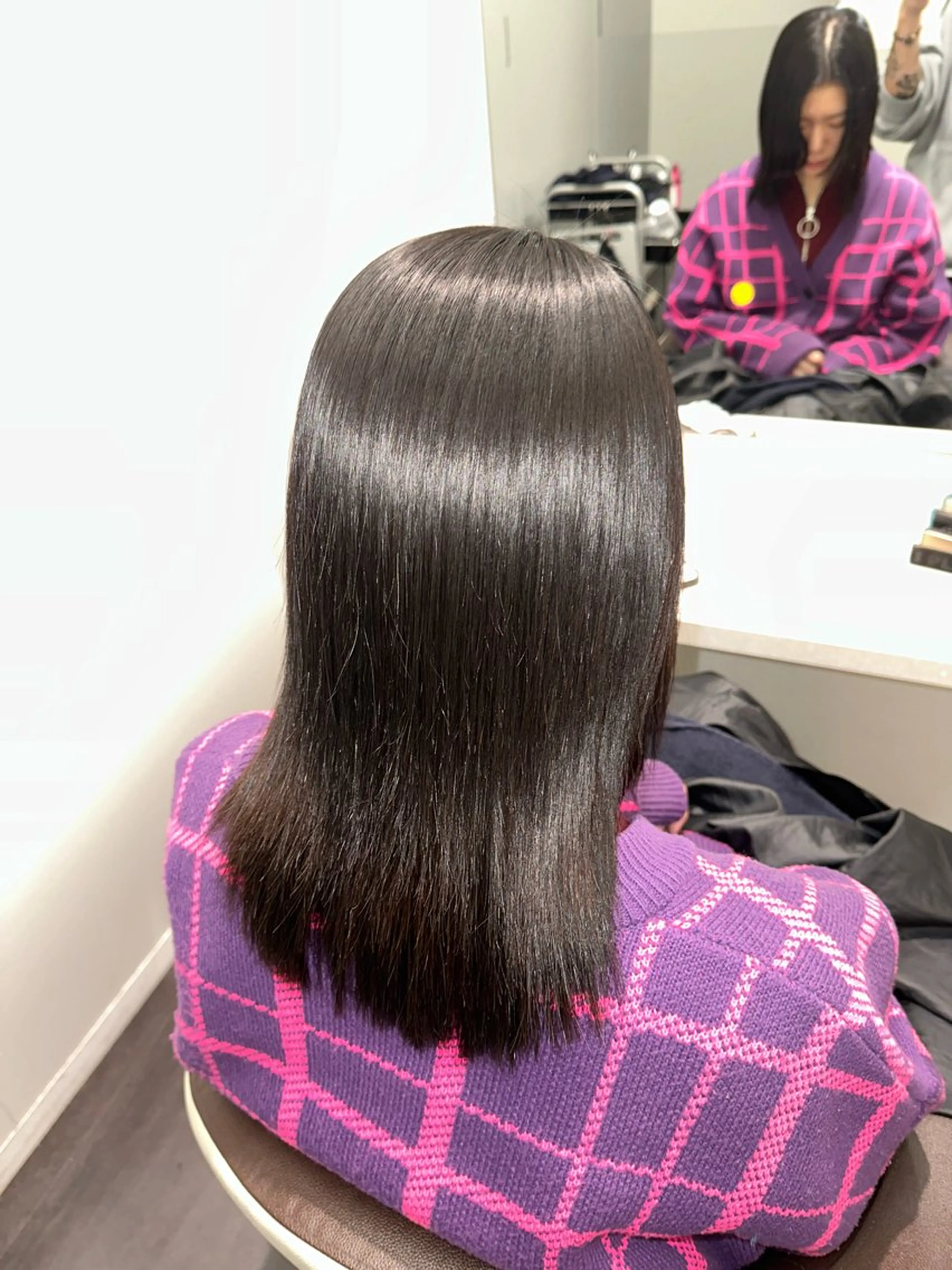 ミディアム 美髪特化✨ 伊織✨縮毛矯正✨のヘアスタイル