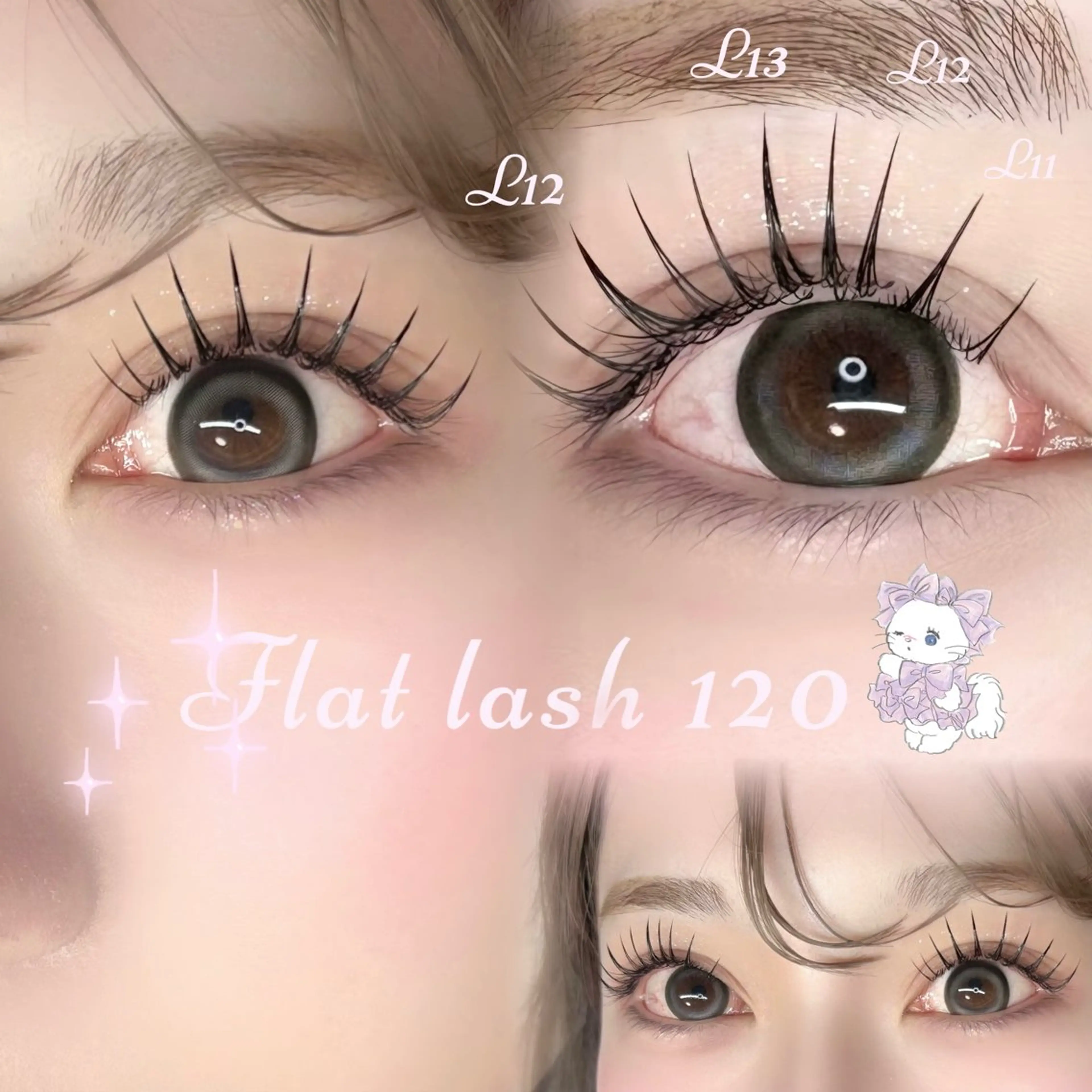マツエク・マツパ フラットラッシュ マツエク Chisato🤍池 袋/マツパ/マツエクのマツエク・マツパデザイン