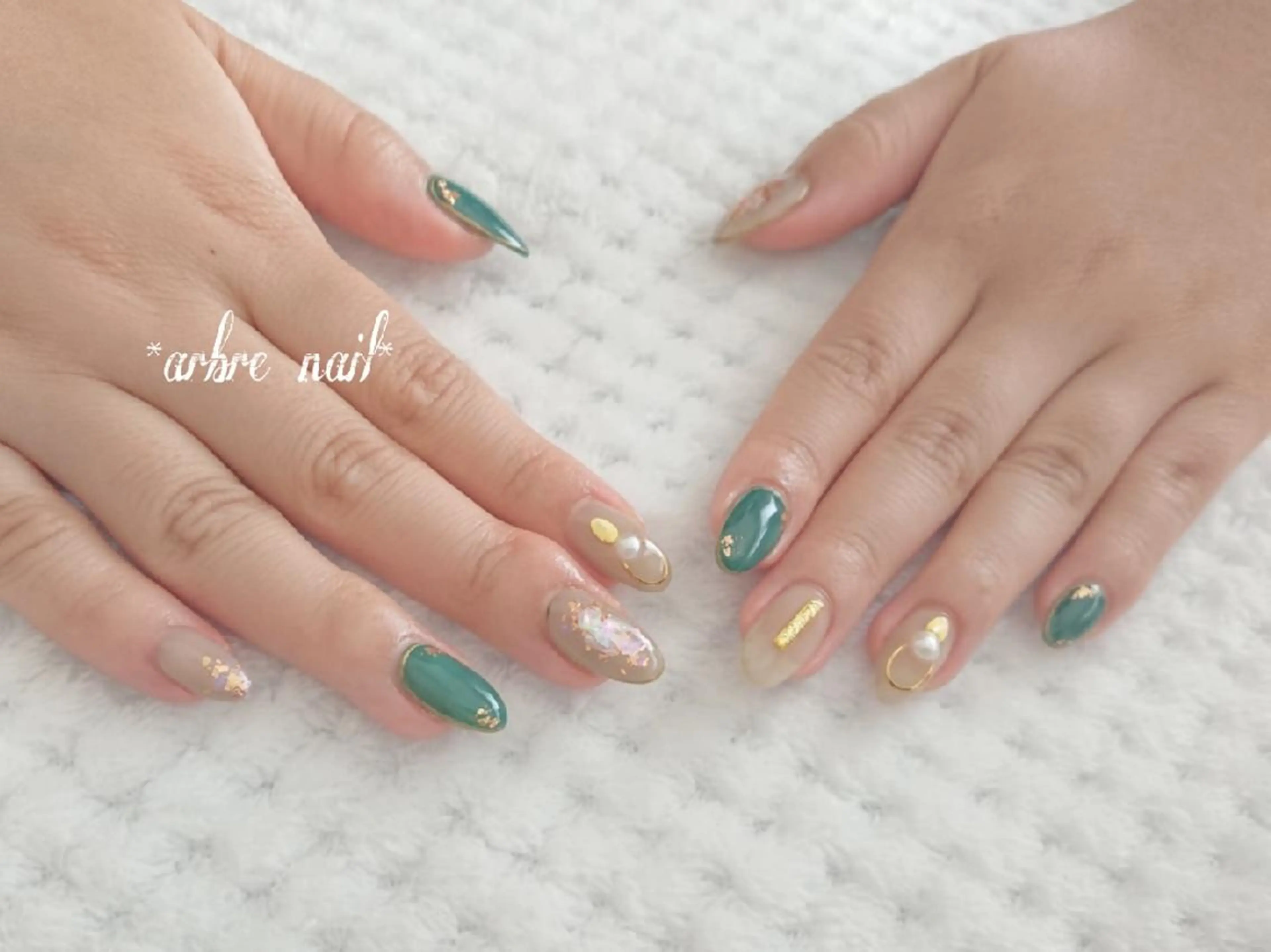 ネイル ✯.。 arbre nail 。✯.のネイルデザイン