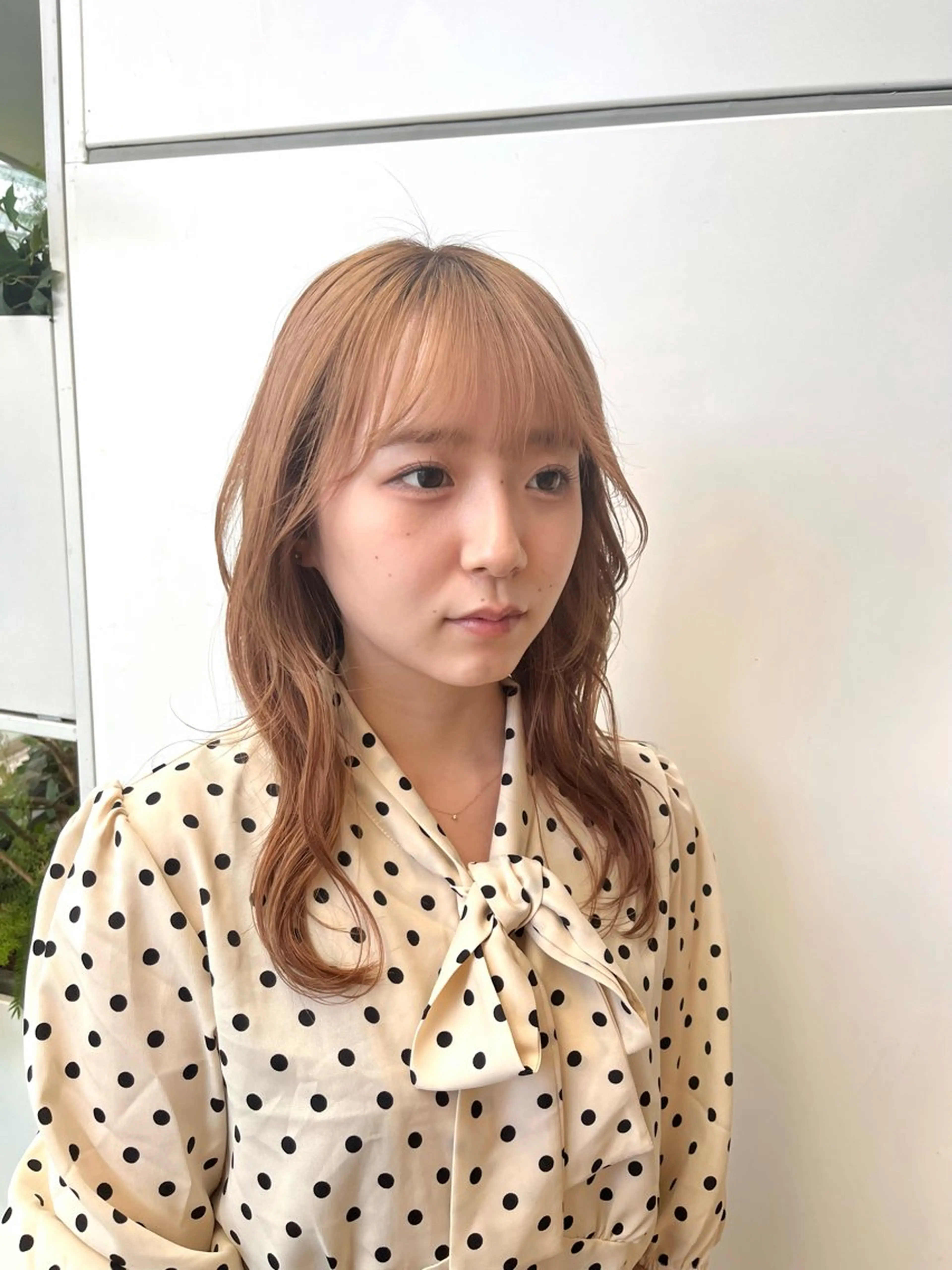 ロング カラー ベージュカラー ミルクティーベージュ ピンクカラー くさかみさき🌼暖色 /耳つぼ/オタク🌼のヘアスタイル