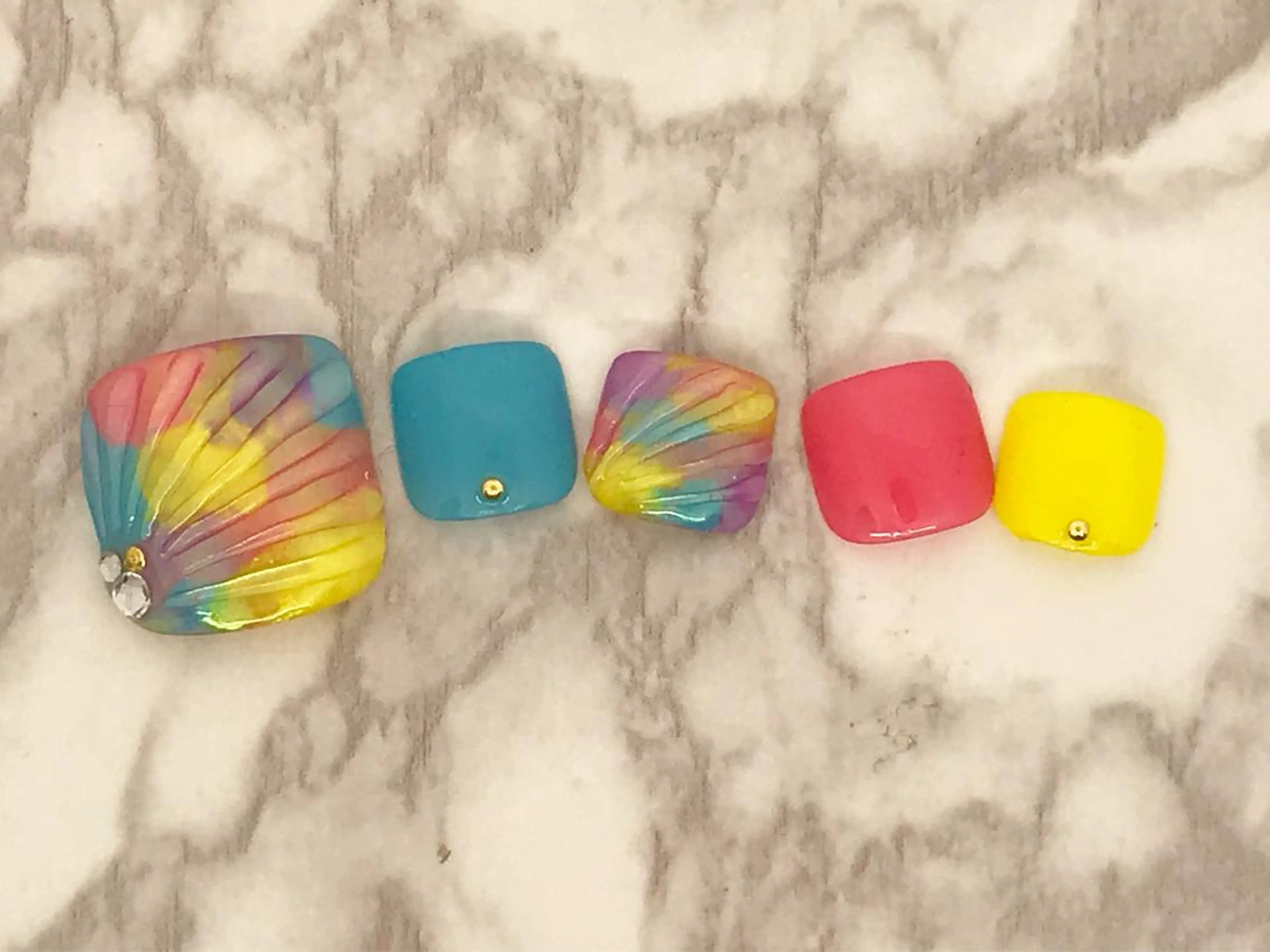 ネイル フットネイル Ribbon 佐野店のネイルデザイン