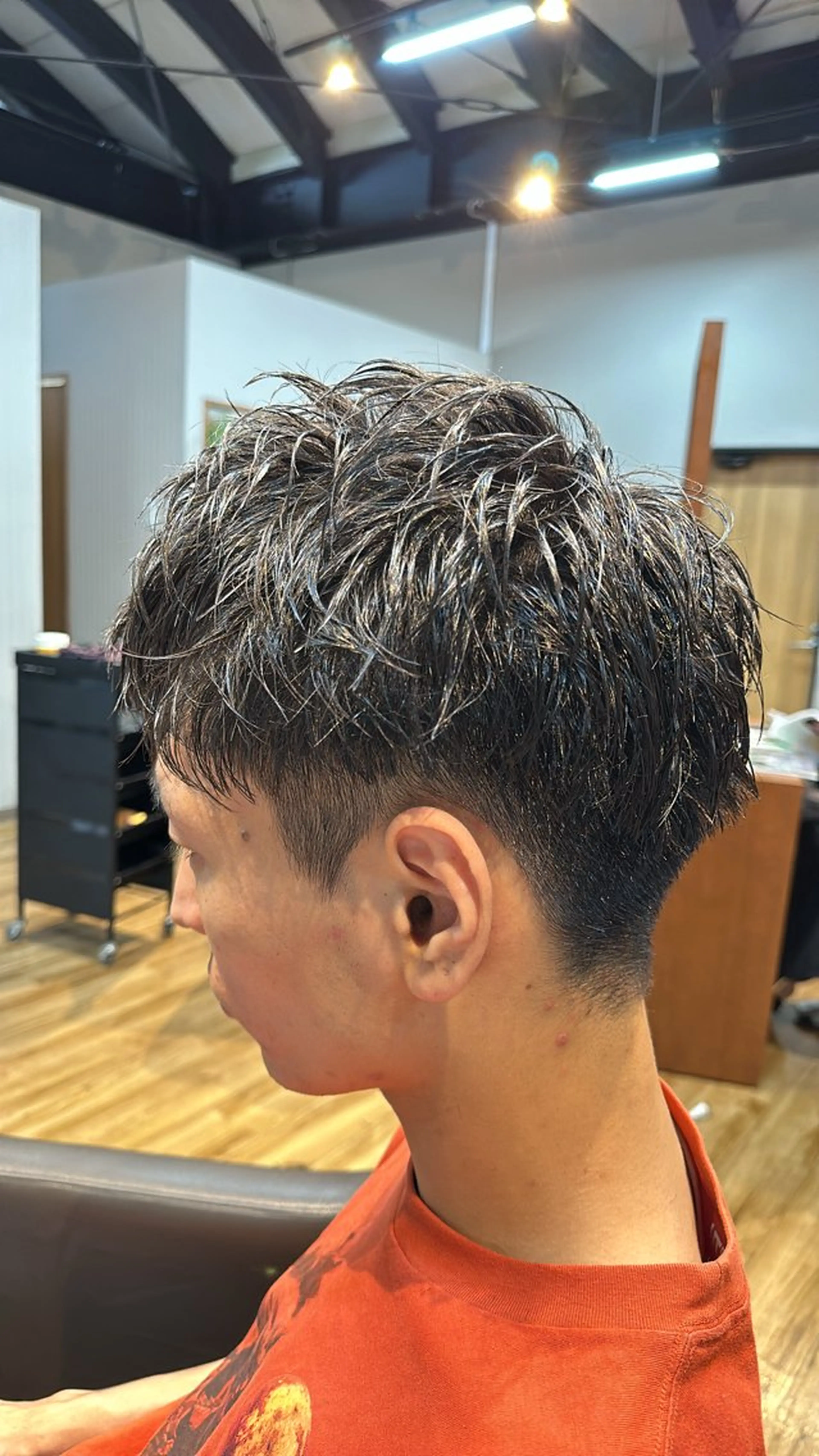 メンズ arika オケシ リョウダイのヘアスタイル