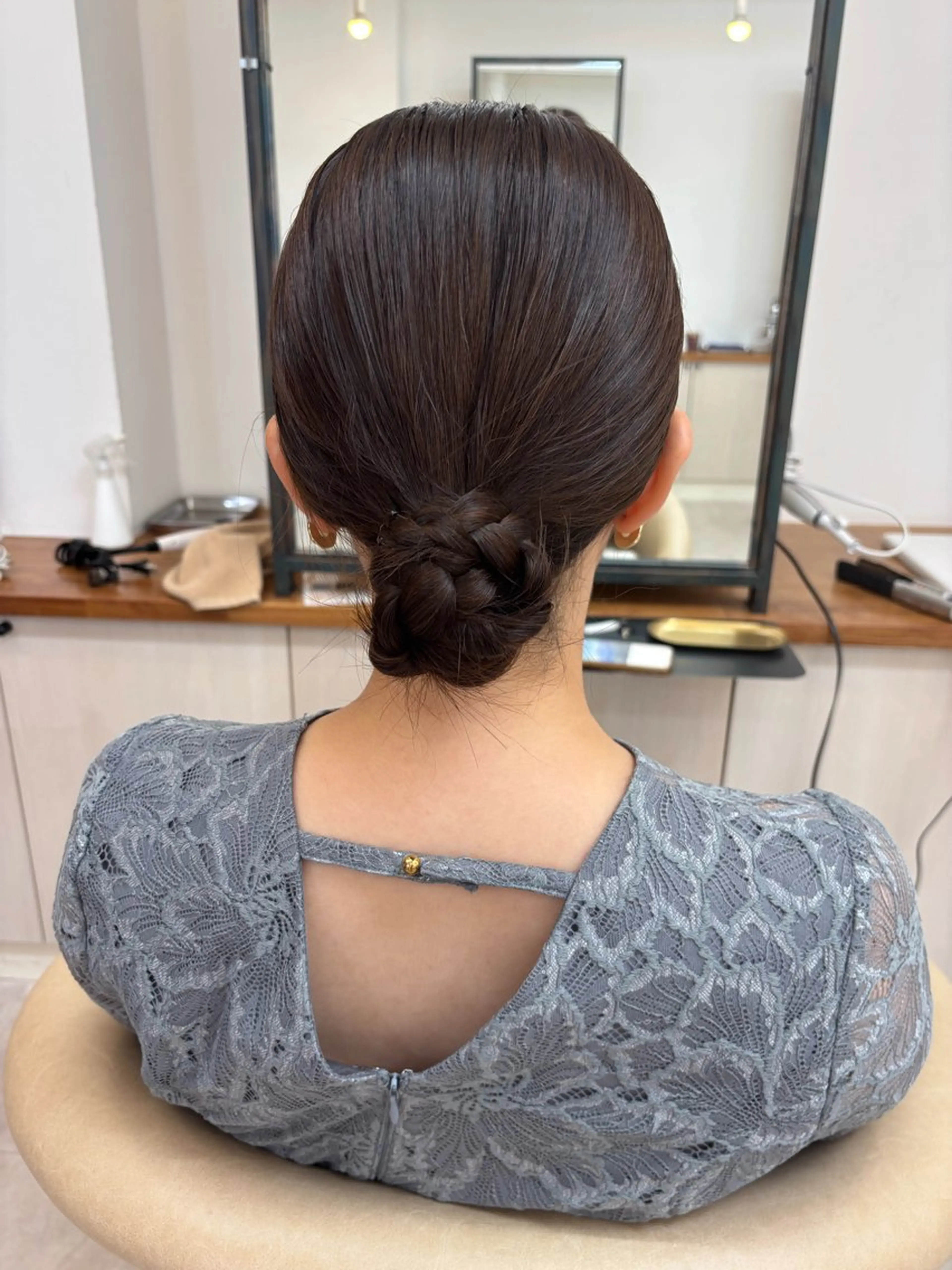 ヘアセットの写真