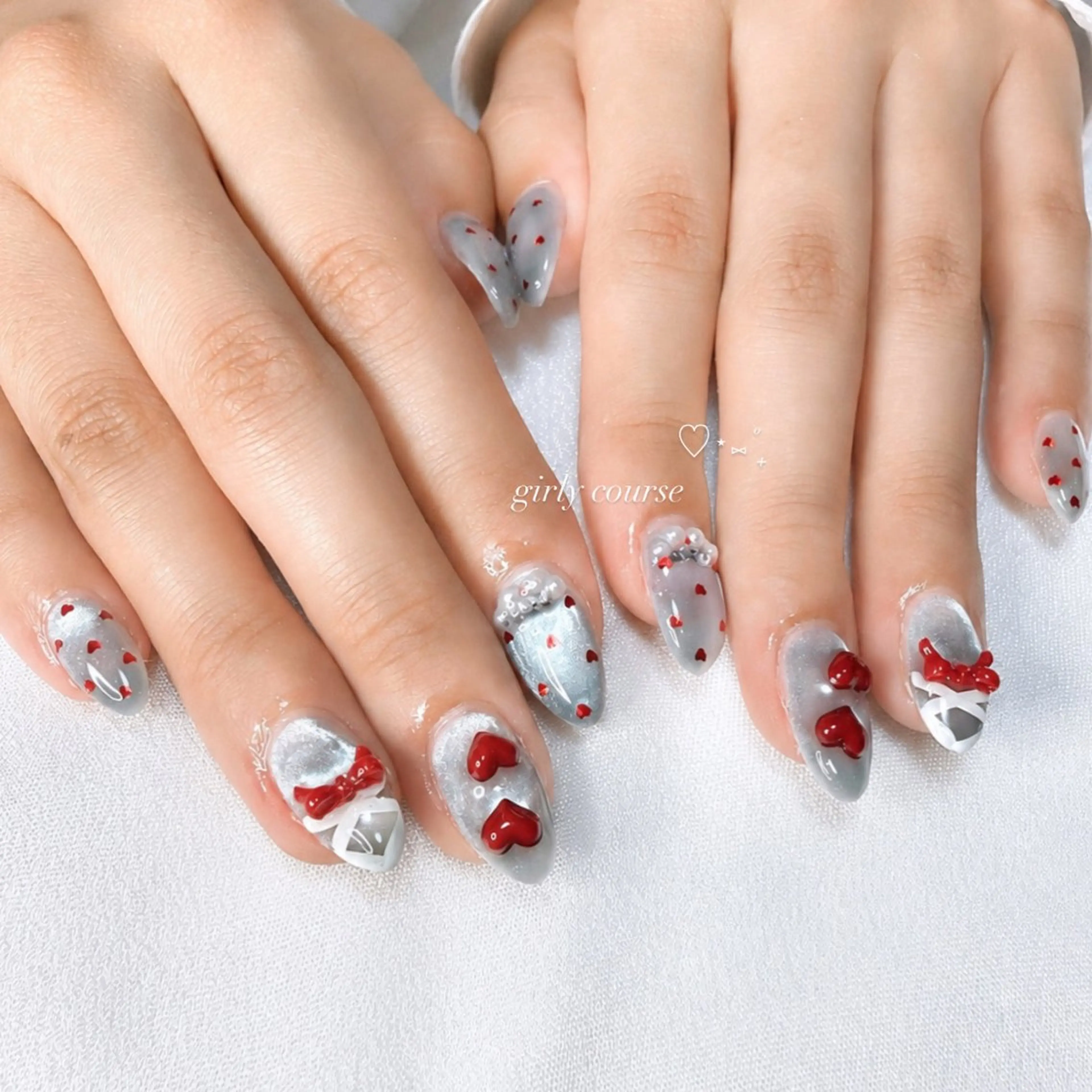 セミロング ハンドネイル soin.nail aiのネイルデザイン