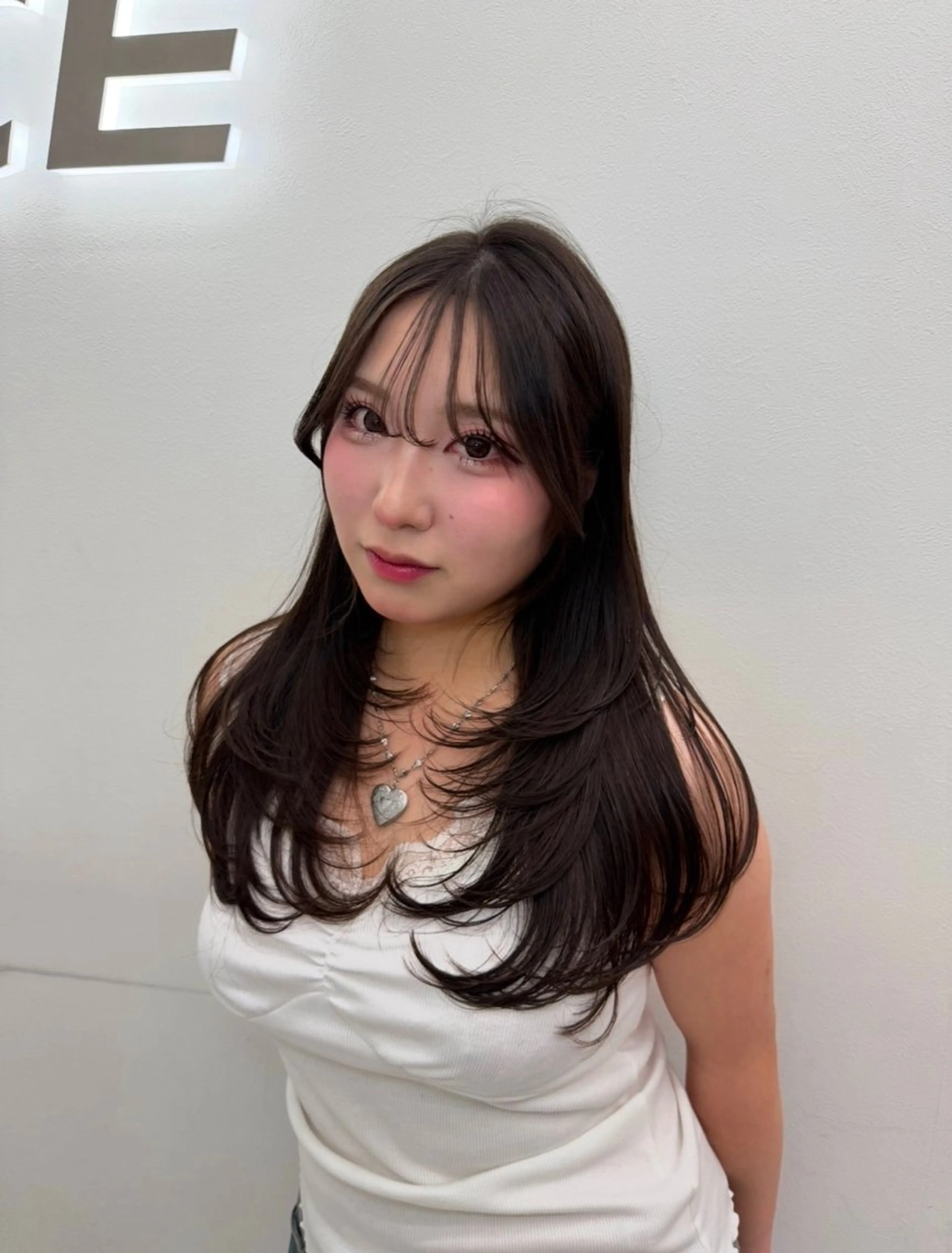 カラー カット ヘアカラー トリートメント 透ける透明感カラー 🎀anju/渋谷のヘアスタイル