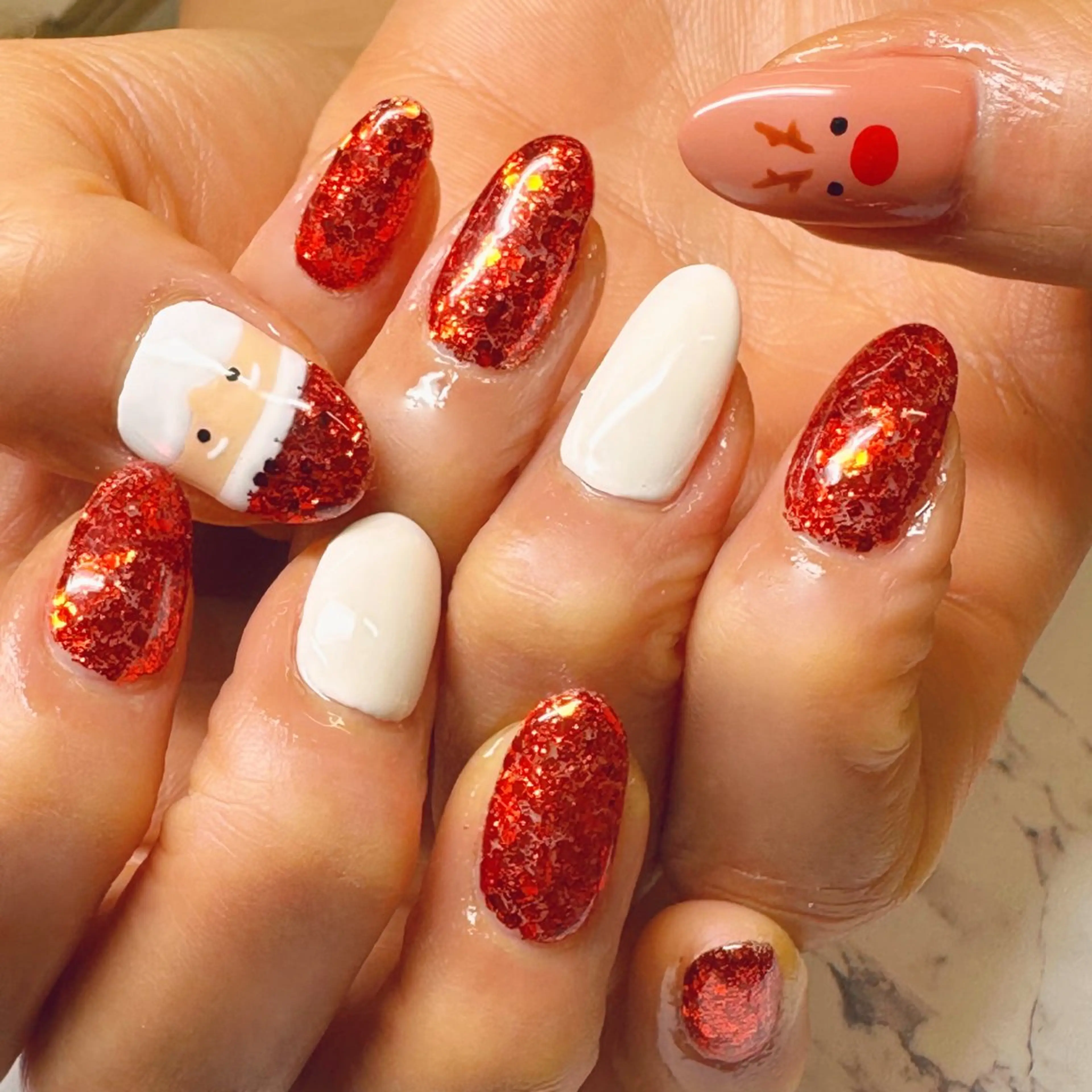 ネイル ハンドネイル I_p4ce所属・I_p4ce 🍊あい🍊のネイルデザイン