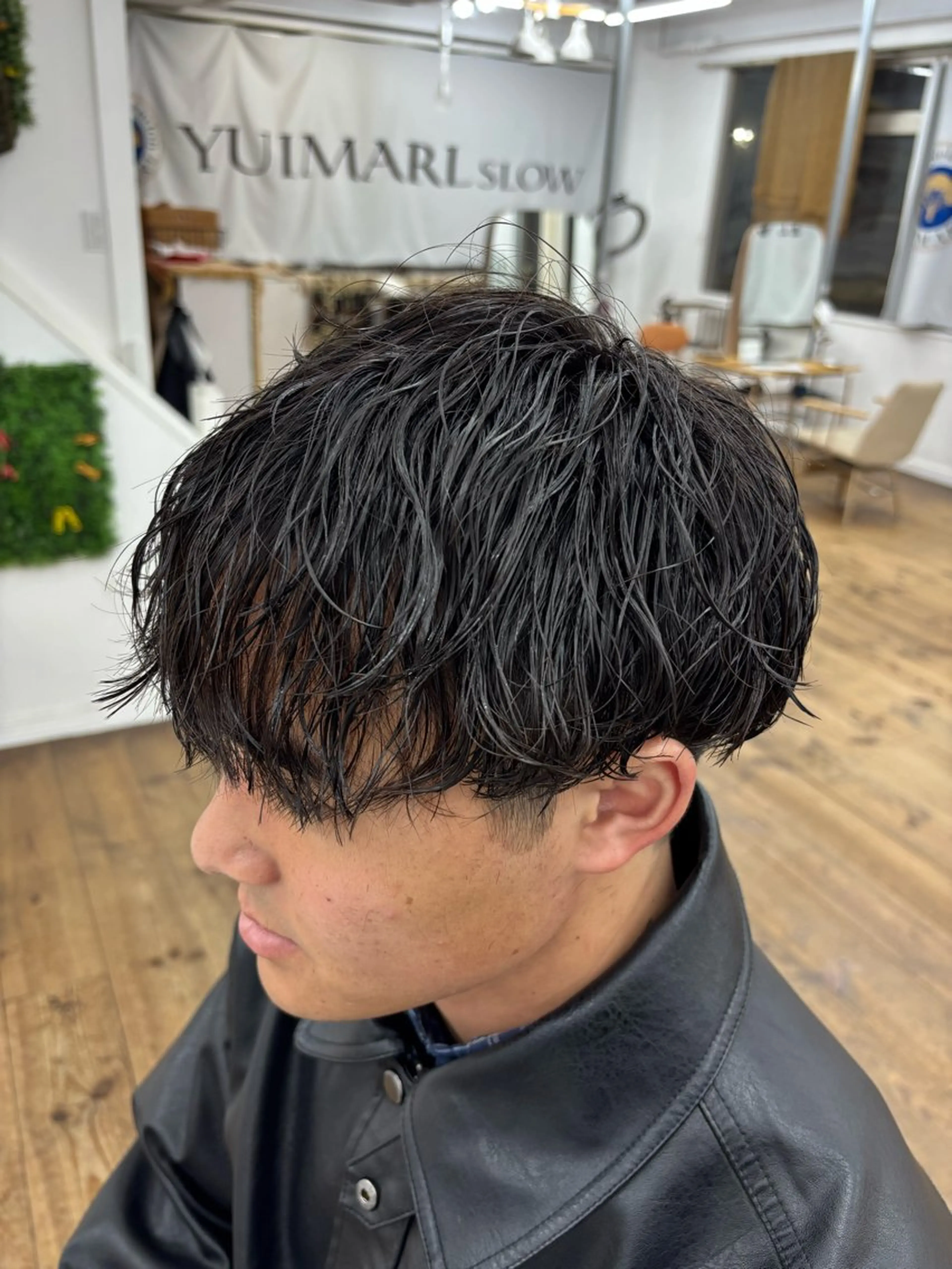 パーマ メンズ カット パーマ メンズ特化サロン Ryomaのヘアスタイル